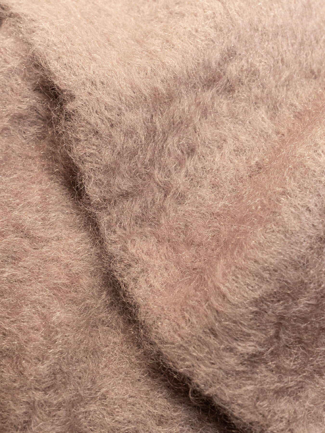 Écharpe faite à la main taupe