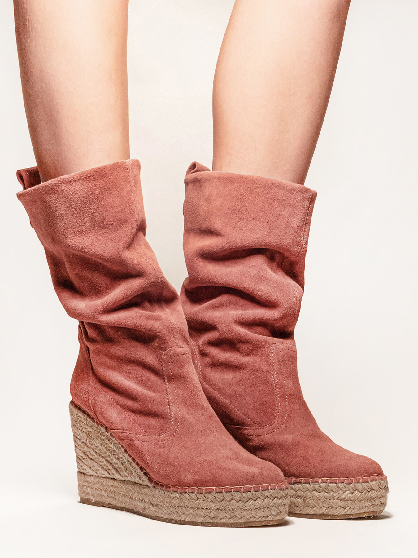 Cerezo Dark Pink High Wedge