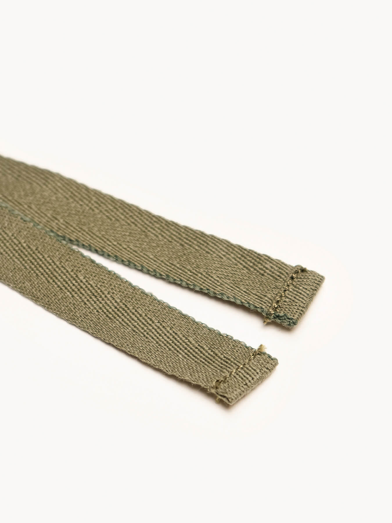 Khaki Green Herringbone Tape