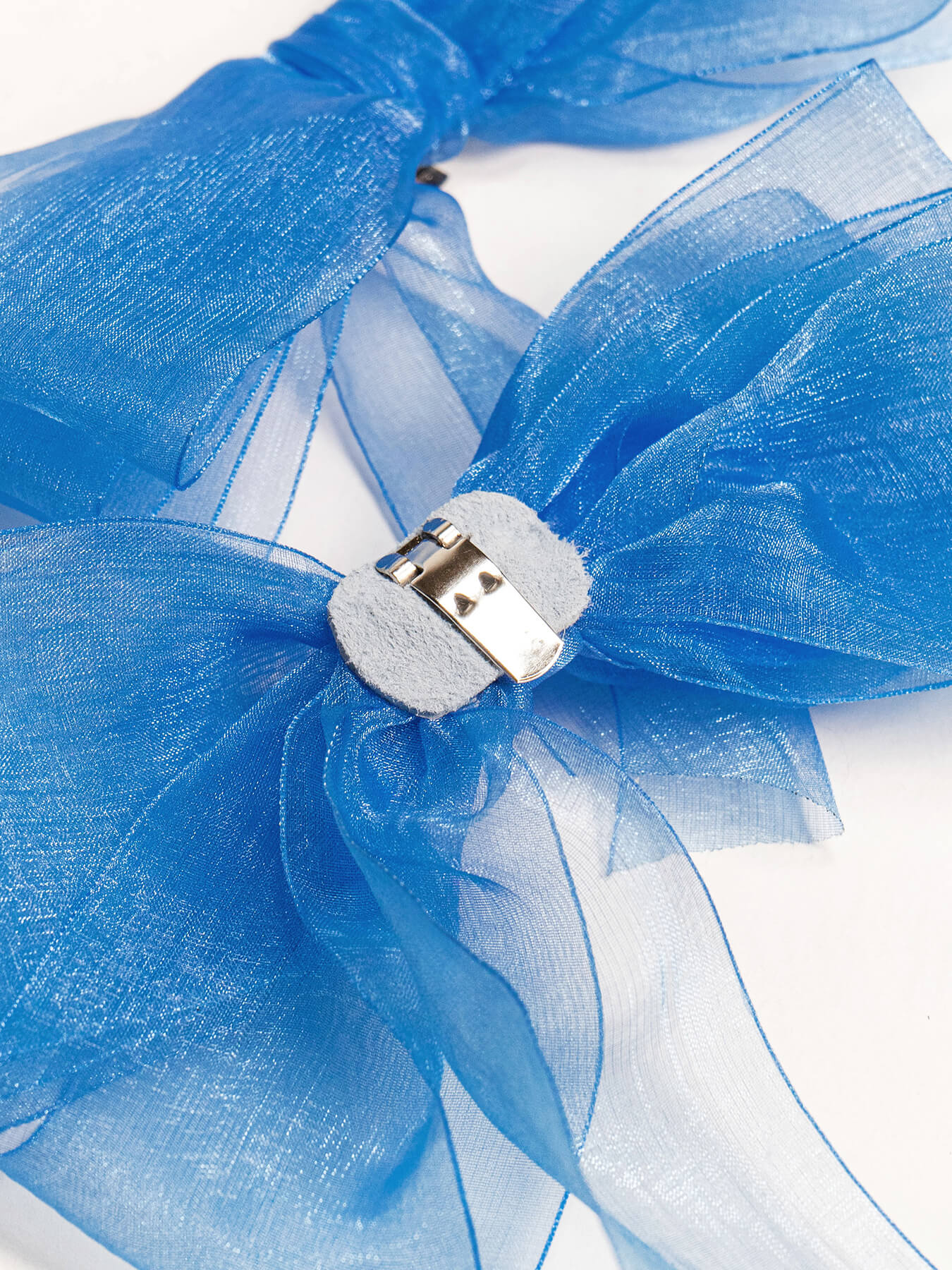 Lazo Organza Azul