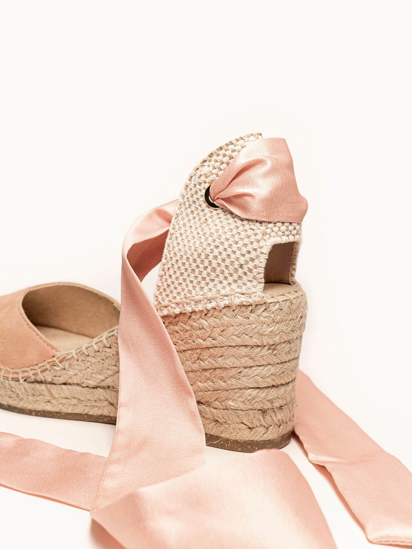 Pañuelo Raso Liso Naranja Claro