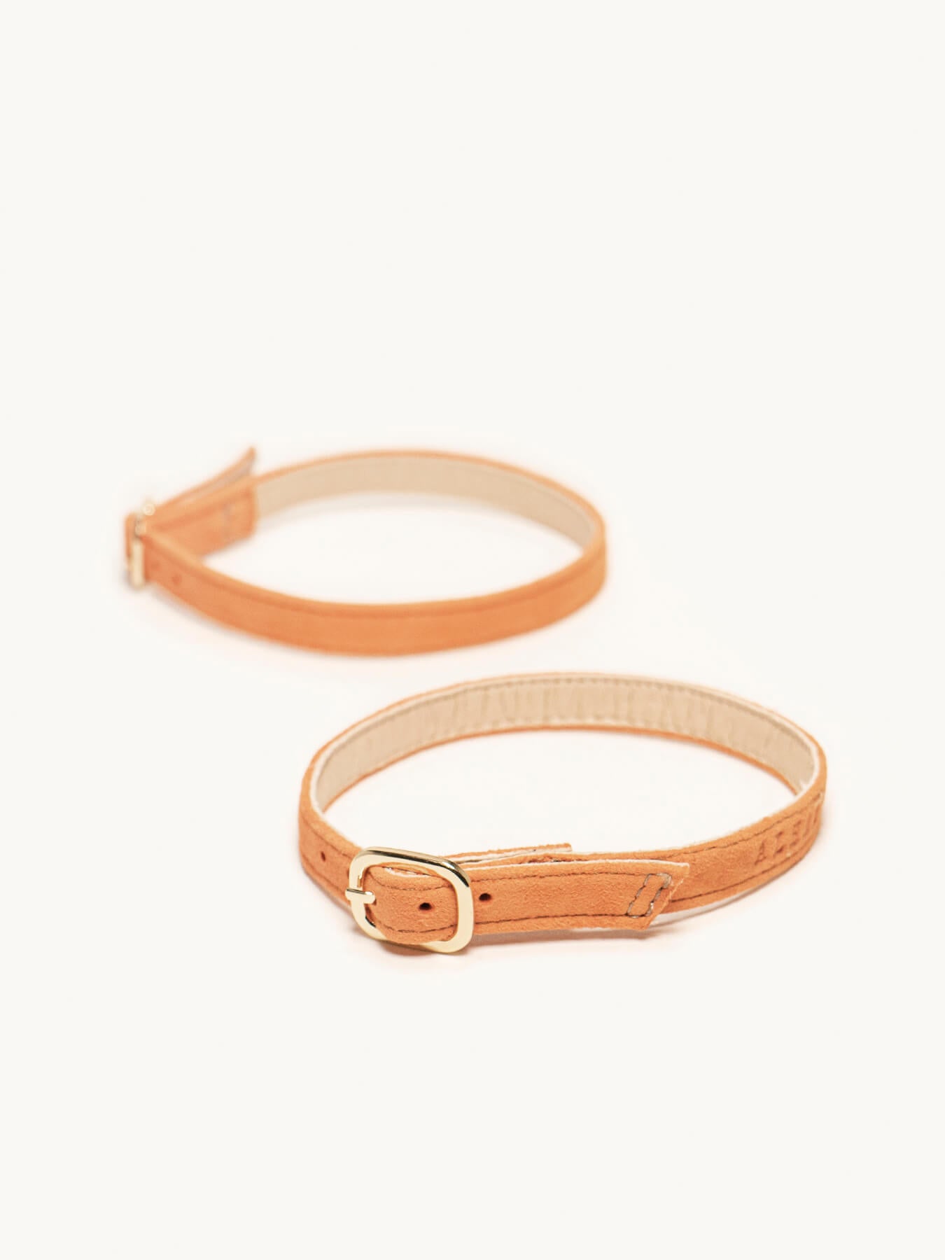 Bracelet Daim Orange