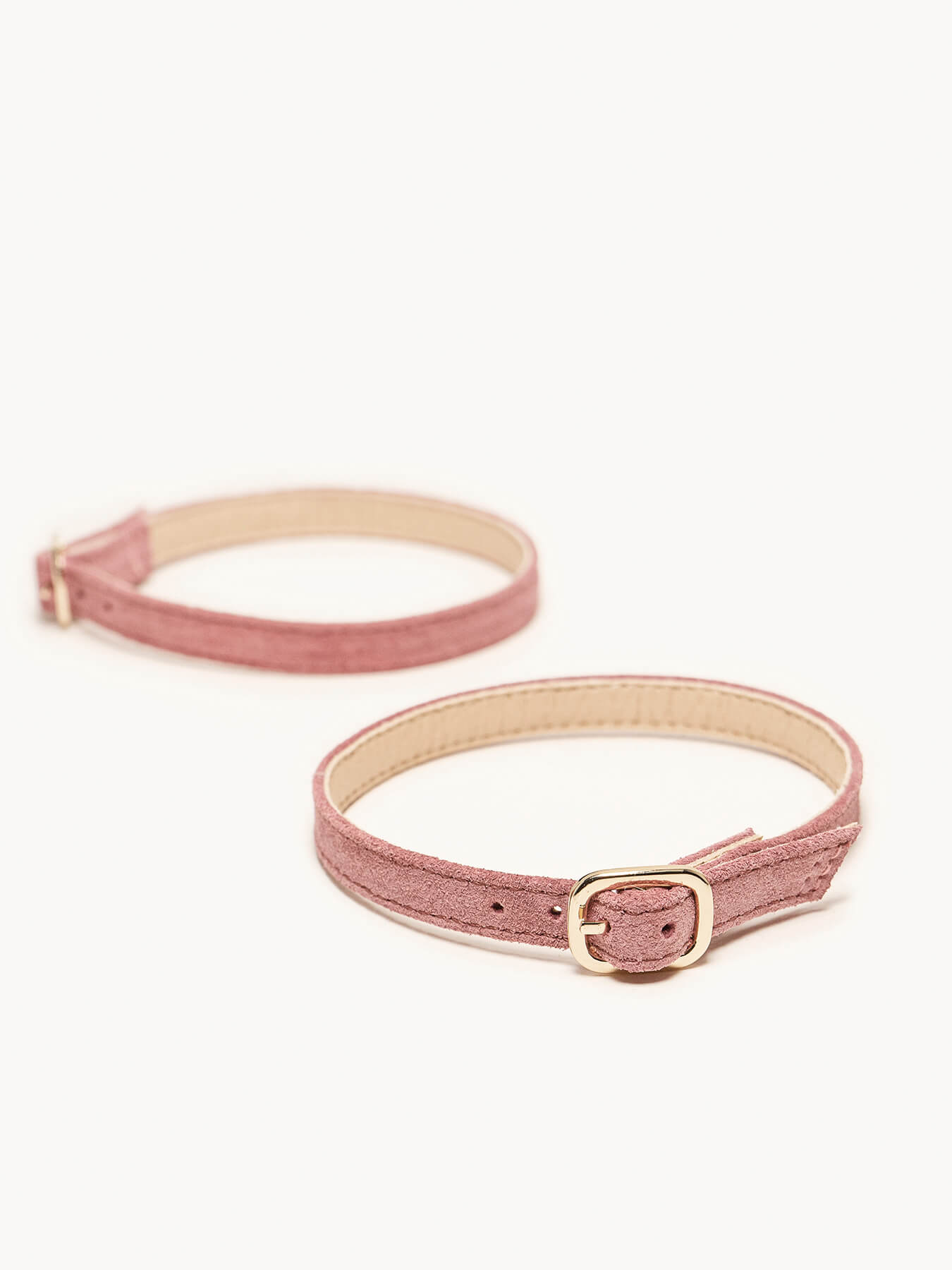 Pulsera Serraje Rosa Oscuro