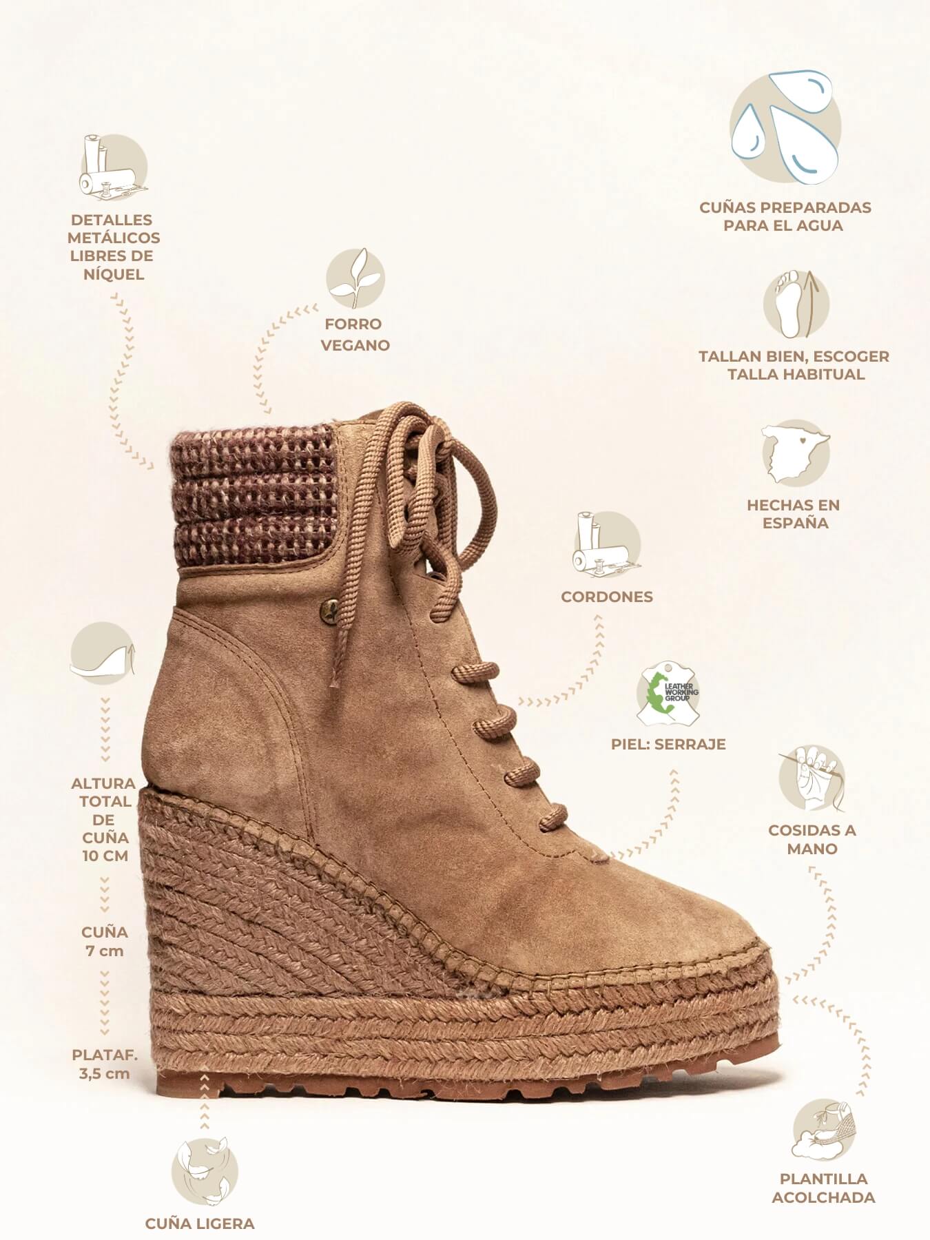 Roble Compensée Haute Taupe