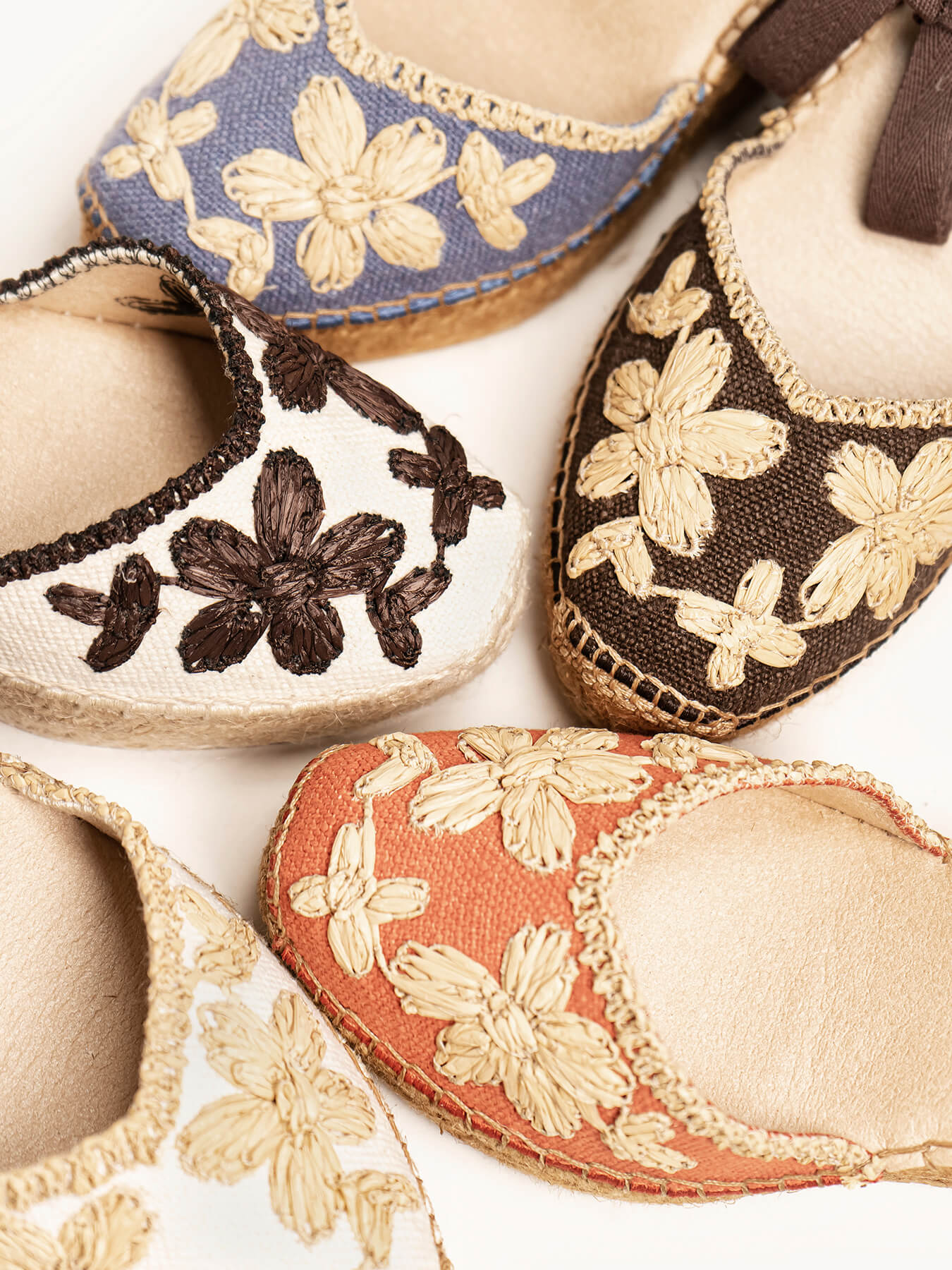 Romero Cuña Media Rafia Petalos Arena