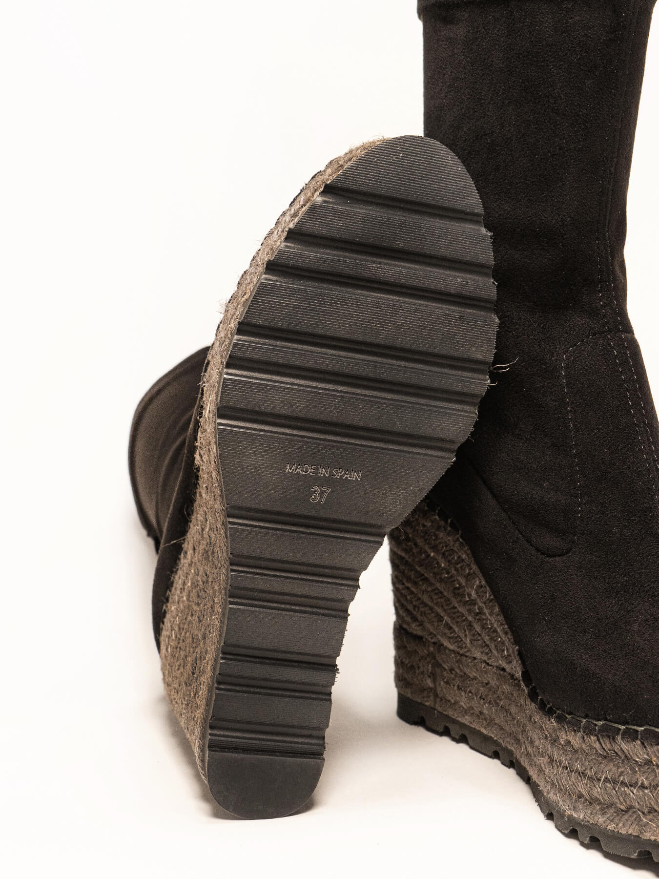 Álamo Wedge High Elastic Black