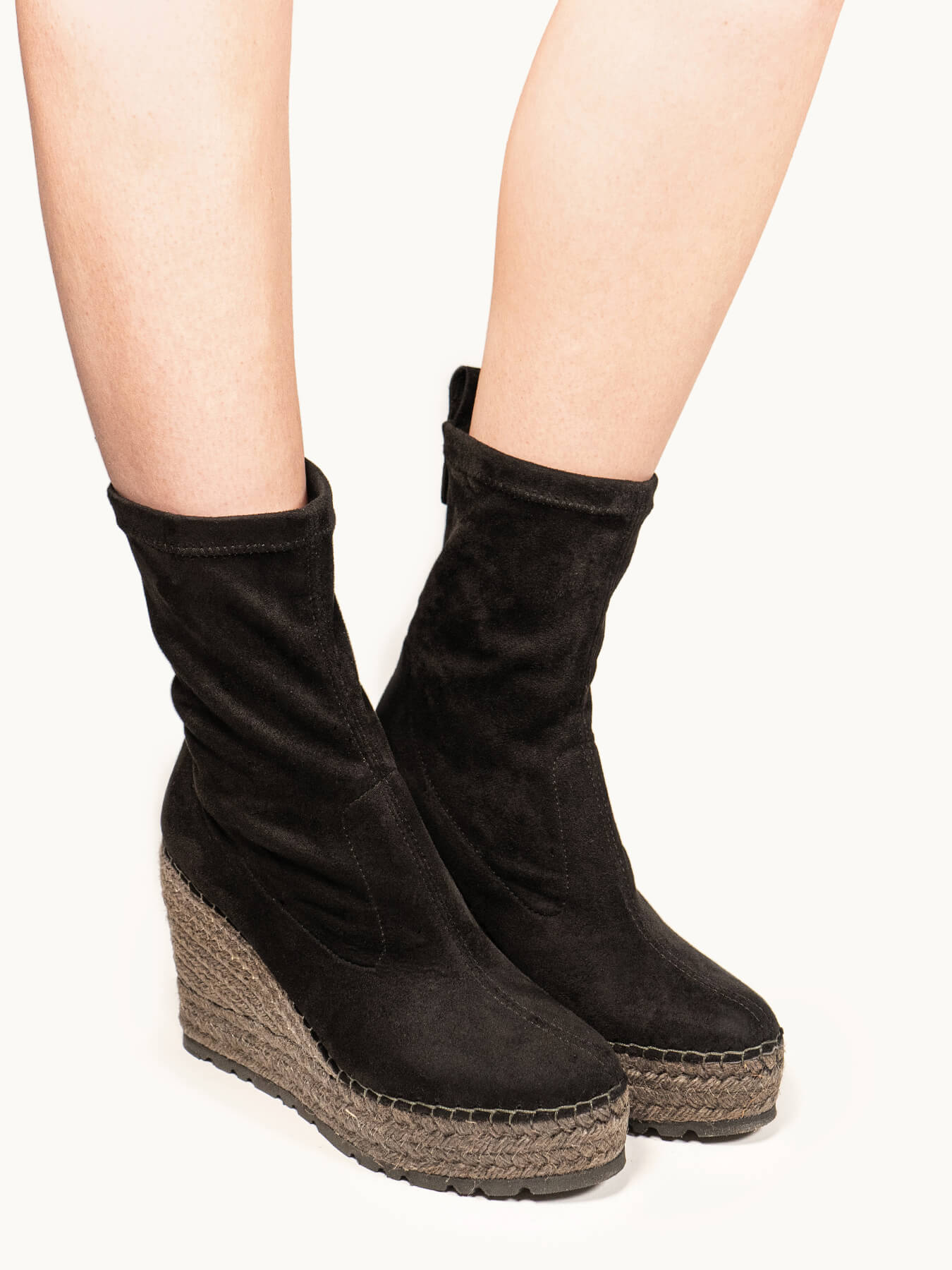 Álamo Wedge High Elastic Black