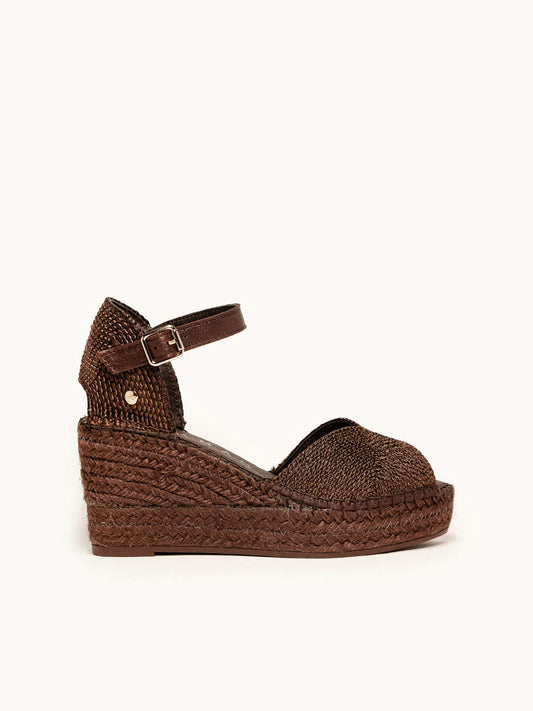 Alelí Cuña 8 cm Cordela Marrón Oscuro
