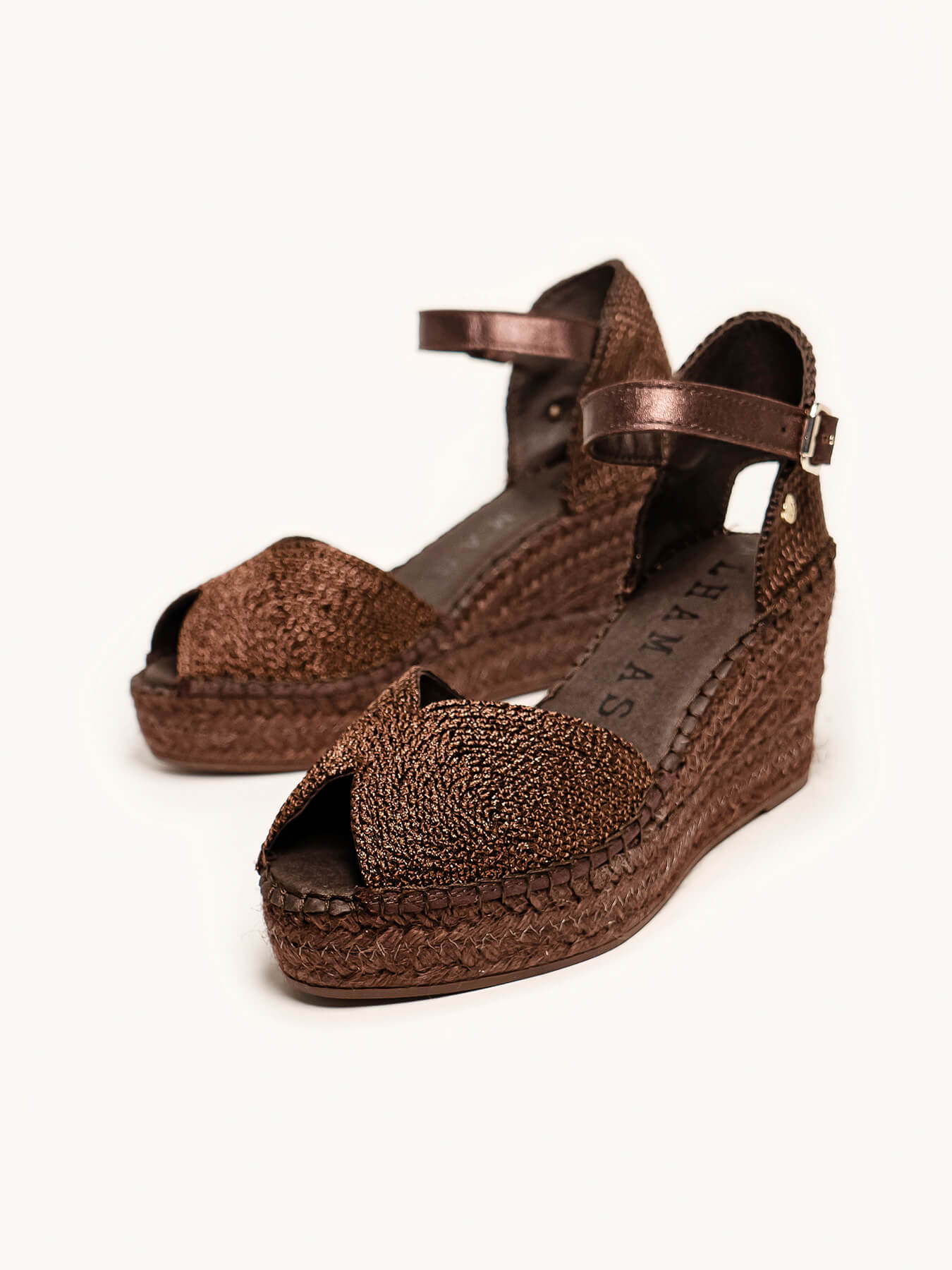 Alelí Cuña 8 cm Cordela Marrón Oscuro