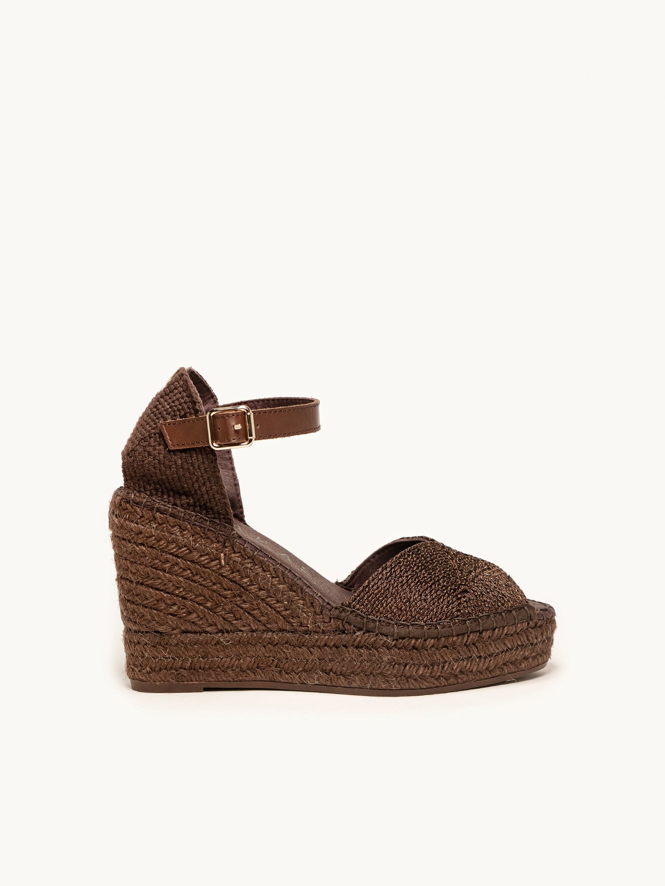 Alelí Cuña Alta Cordela Marrón Oscuro