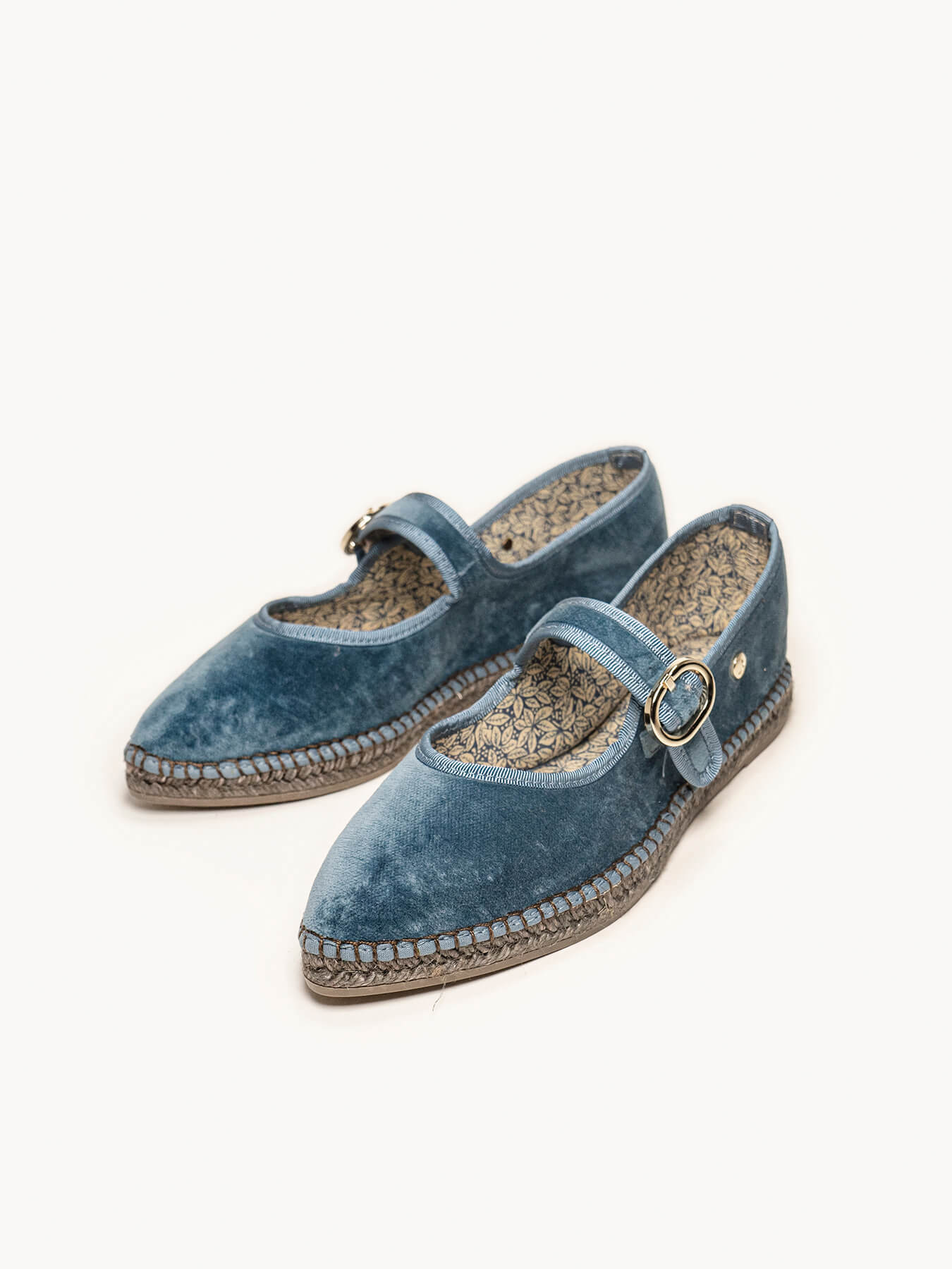 Azucena Terciopelo Azul Jeans