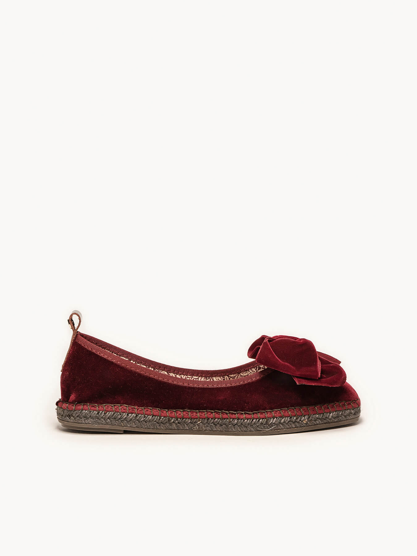 Begonia Terciopelo Lazo Granate