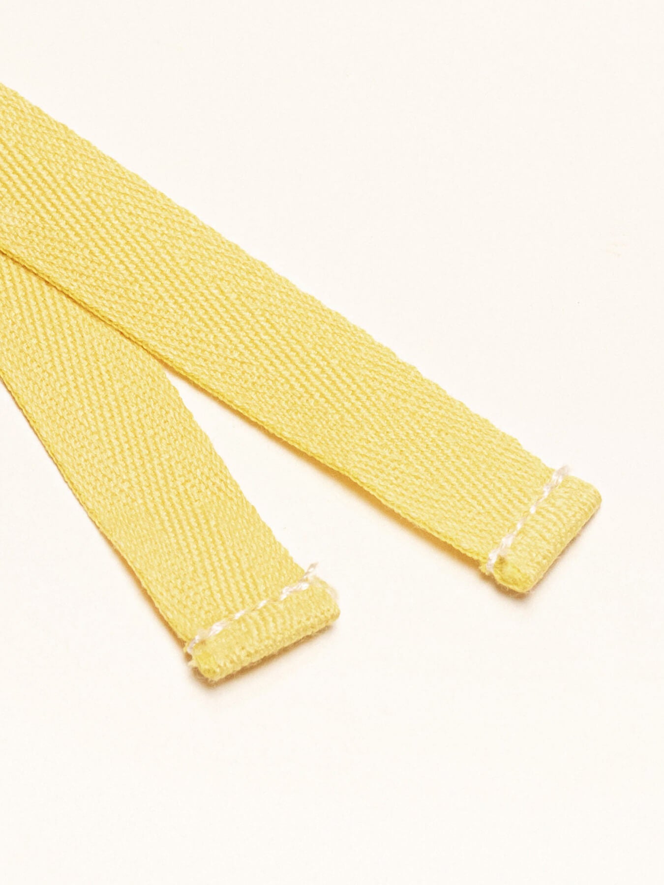 Yellow Herringbone Ribbon