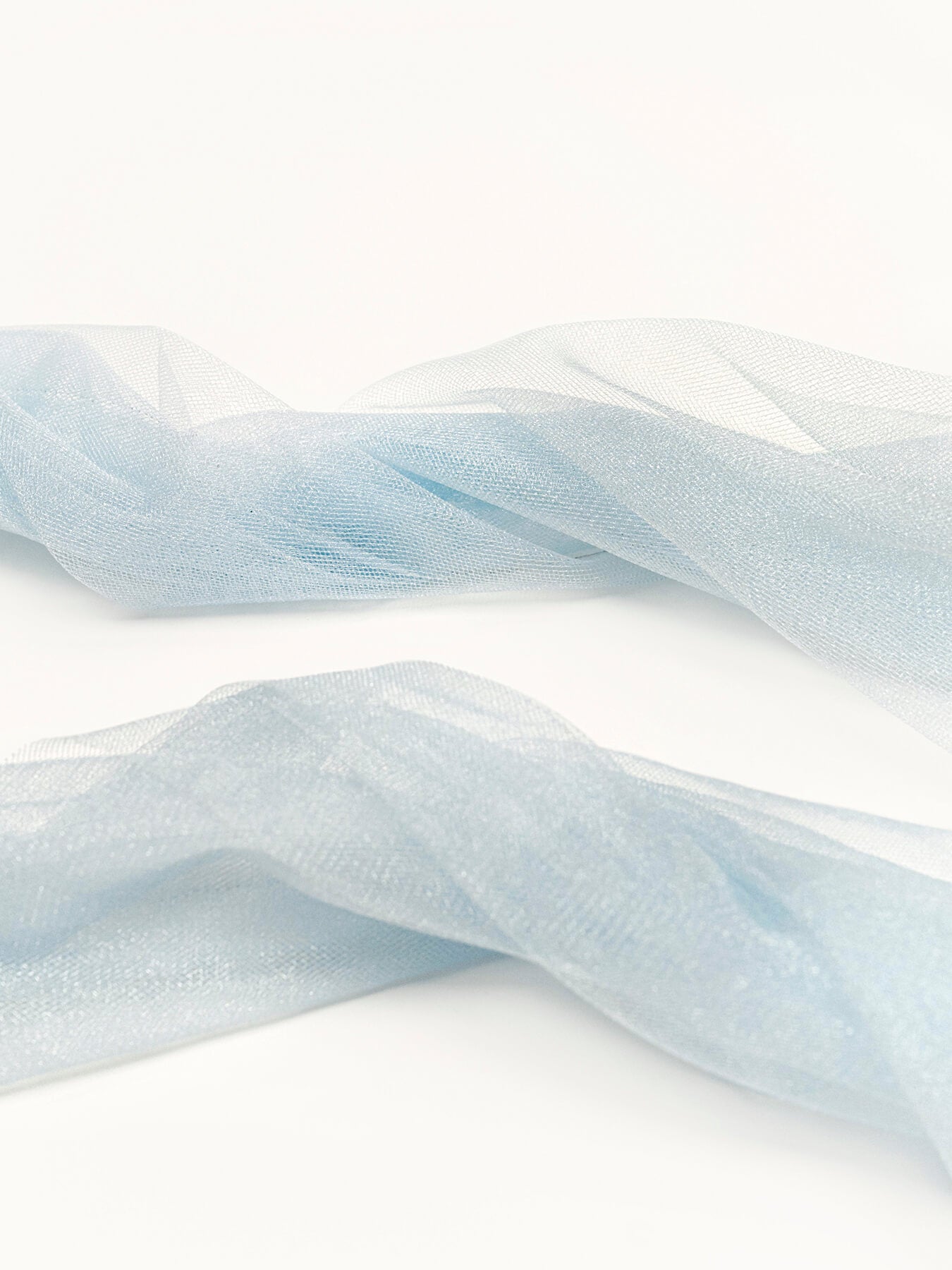 Light Blue Tulle Ribbon