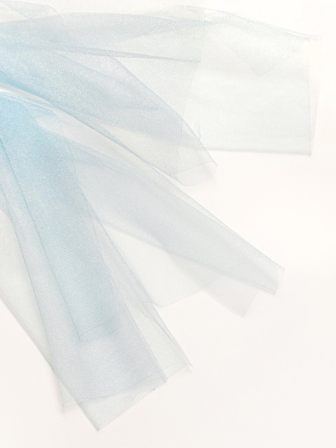 Light Blue Tulle Ribbon