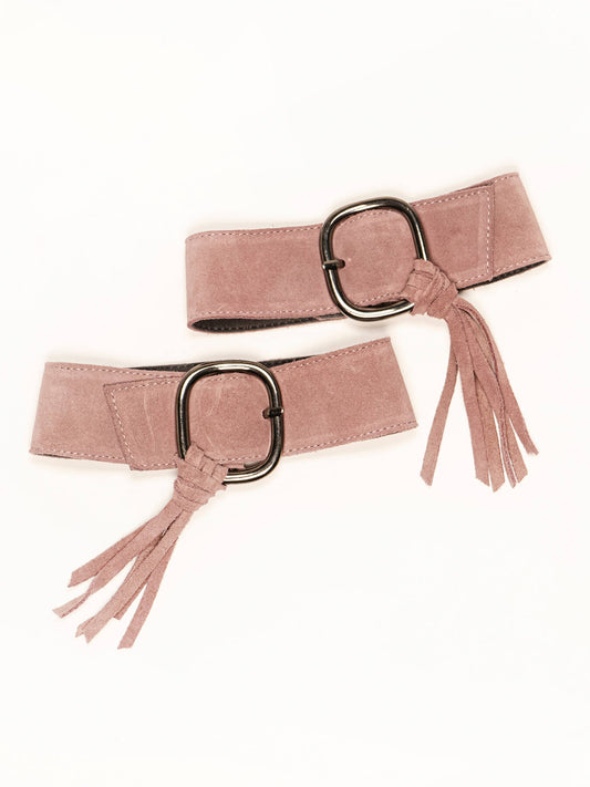 Lilac Fringe Belt Decoration