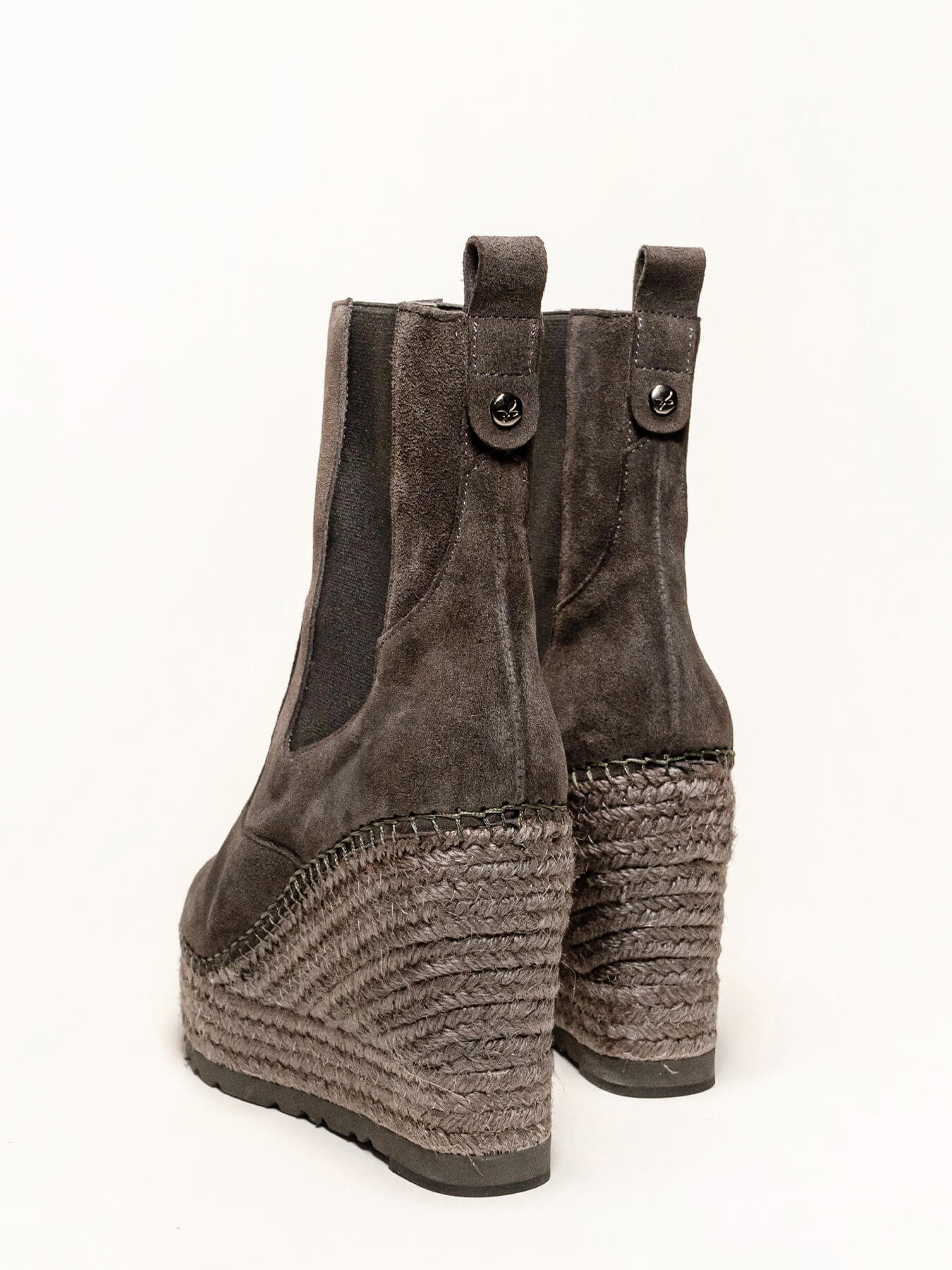 Ciprés High Wedge Dark Gray