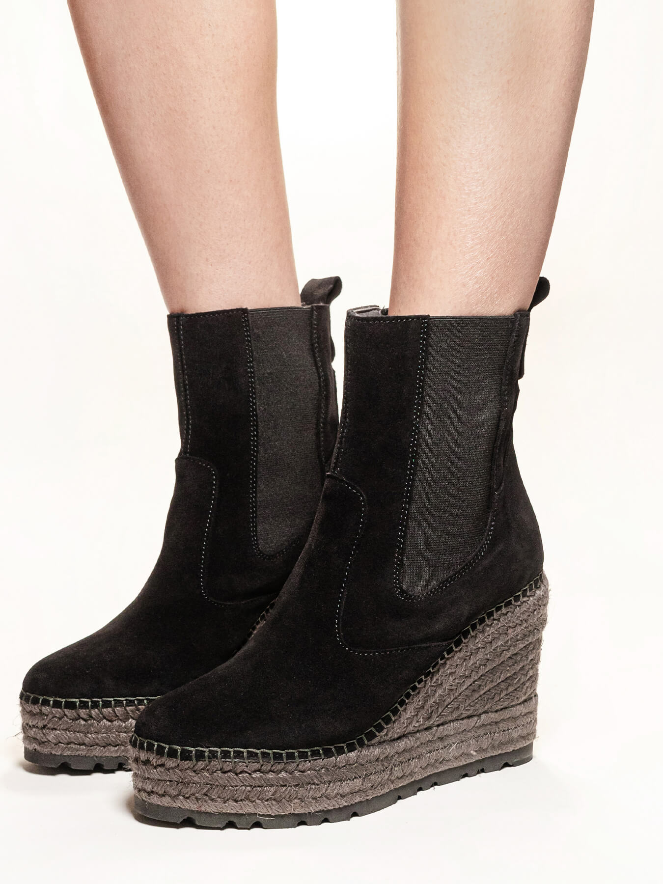 Ciprés High Wedge Black