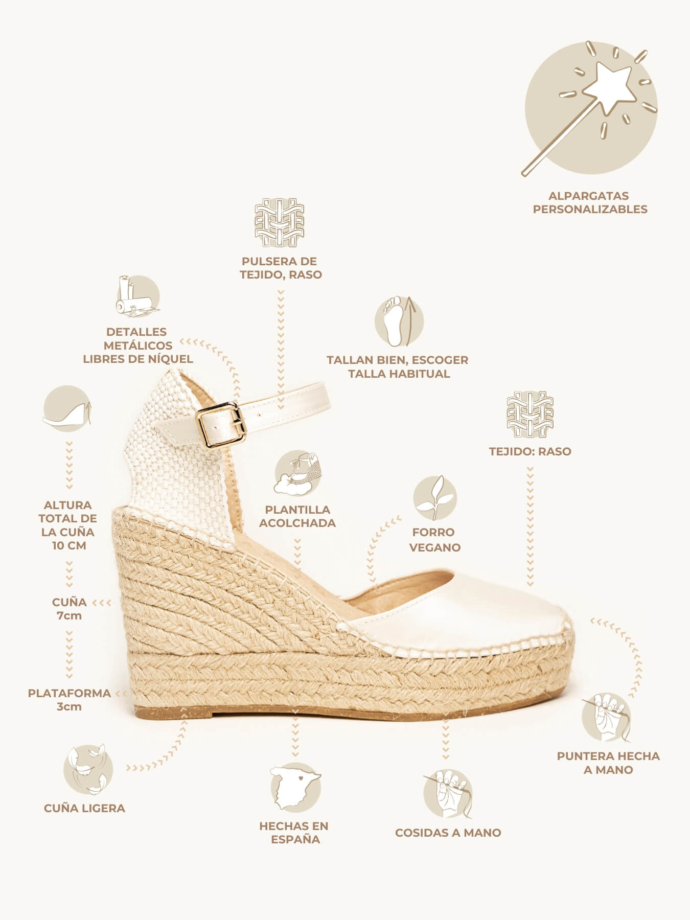 Dalia Cunha Alta Cetim Branco