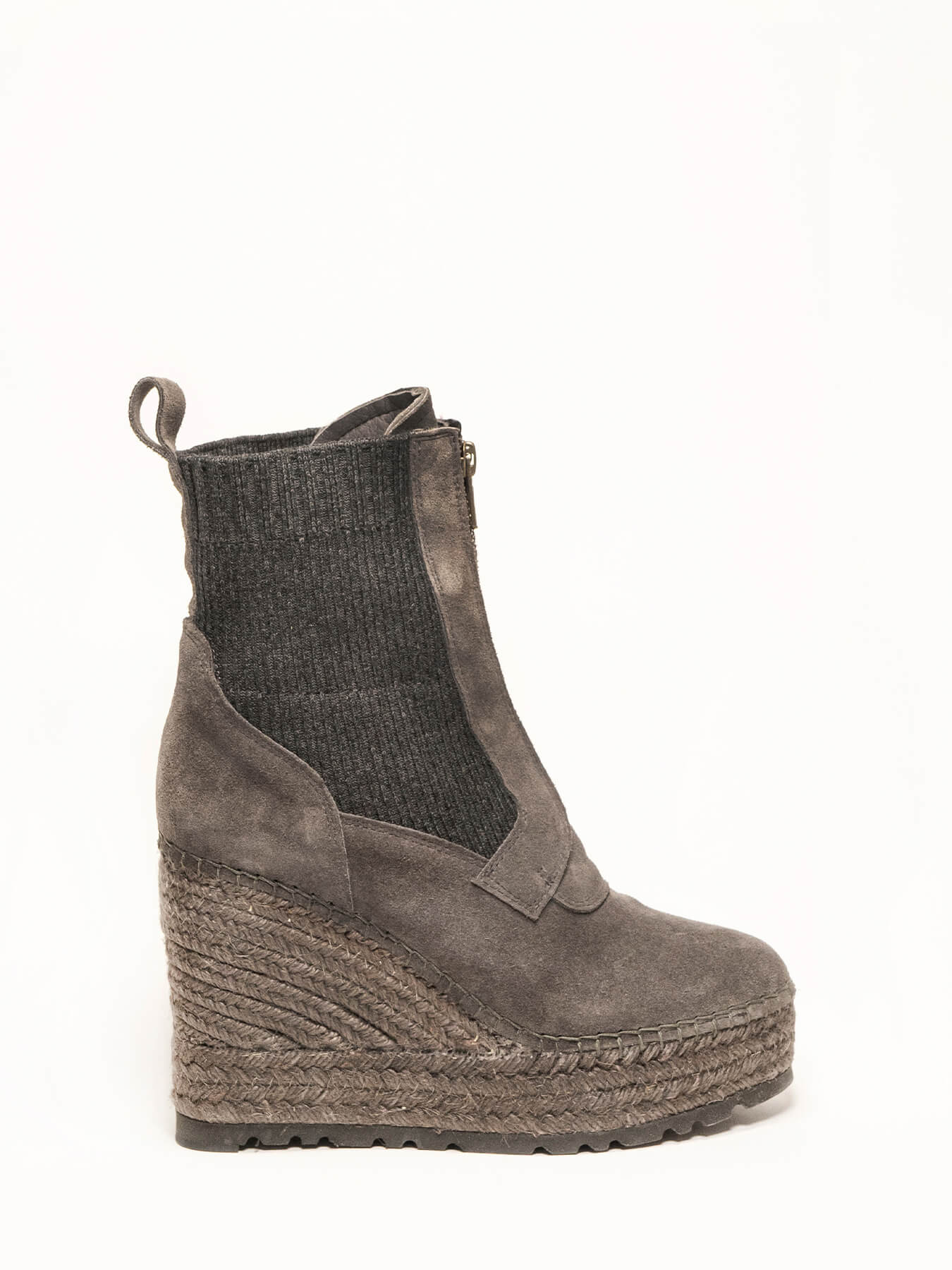 Enebro High Wedge Dark Gray