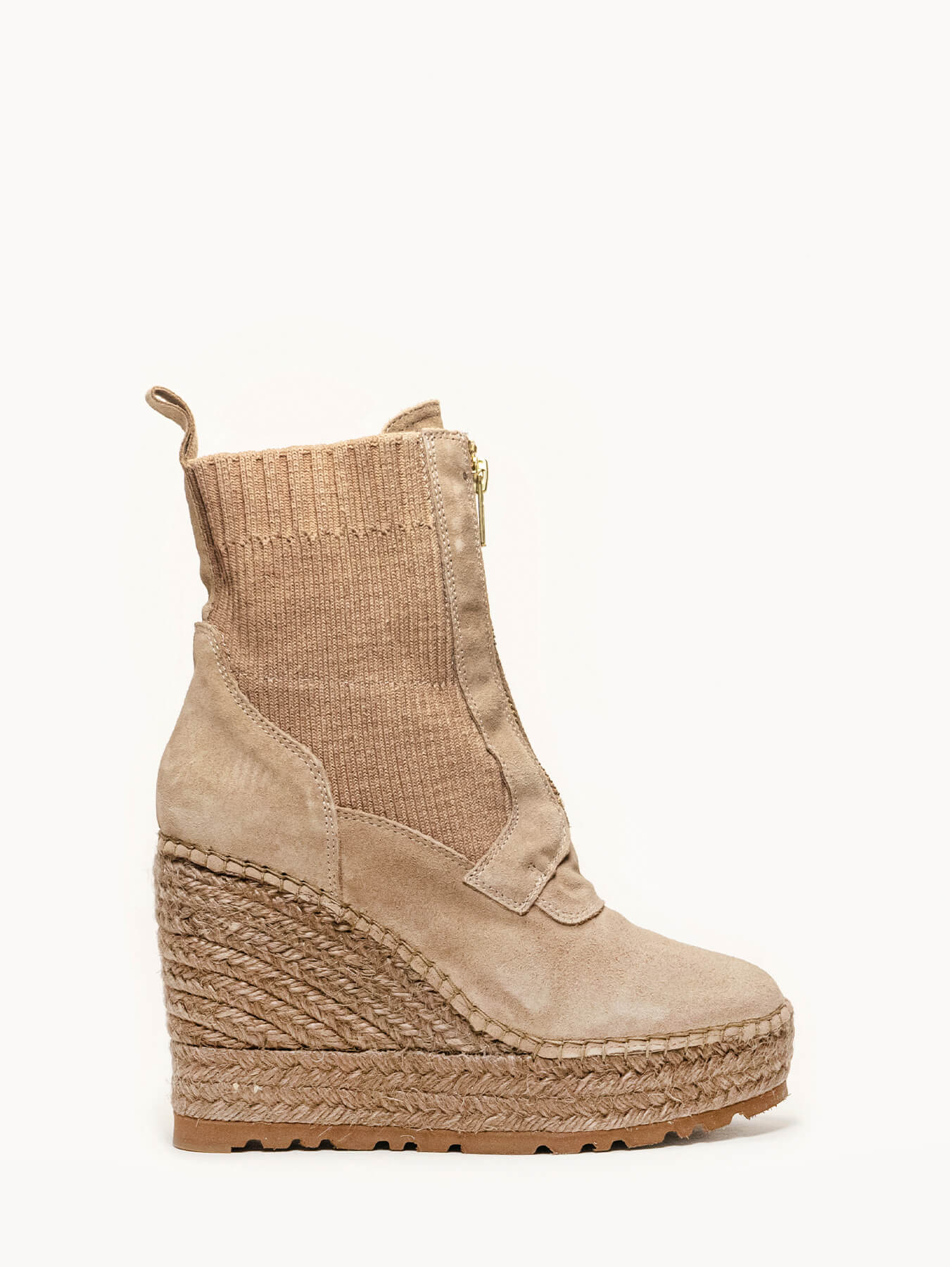 Enebro Taupe High Wedge 