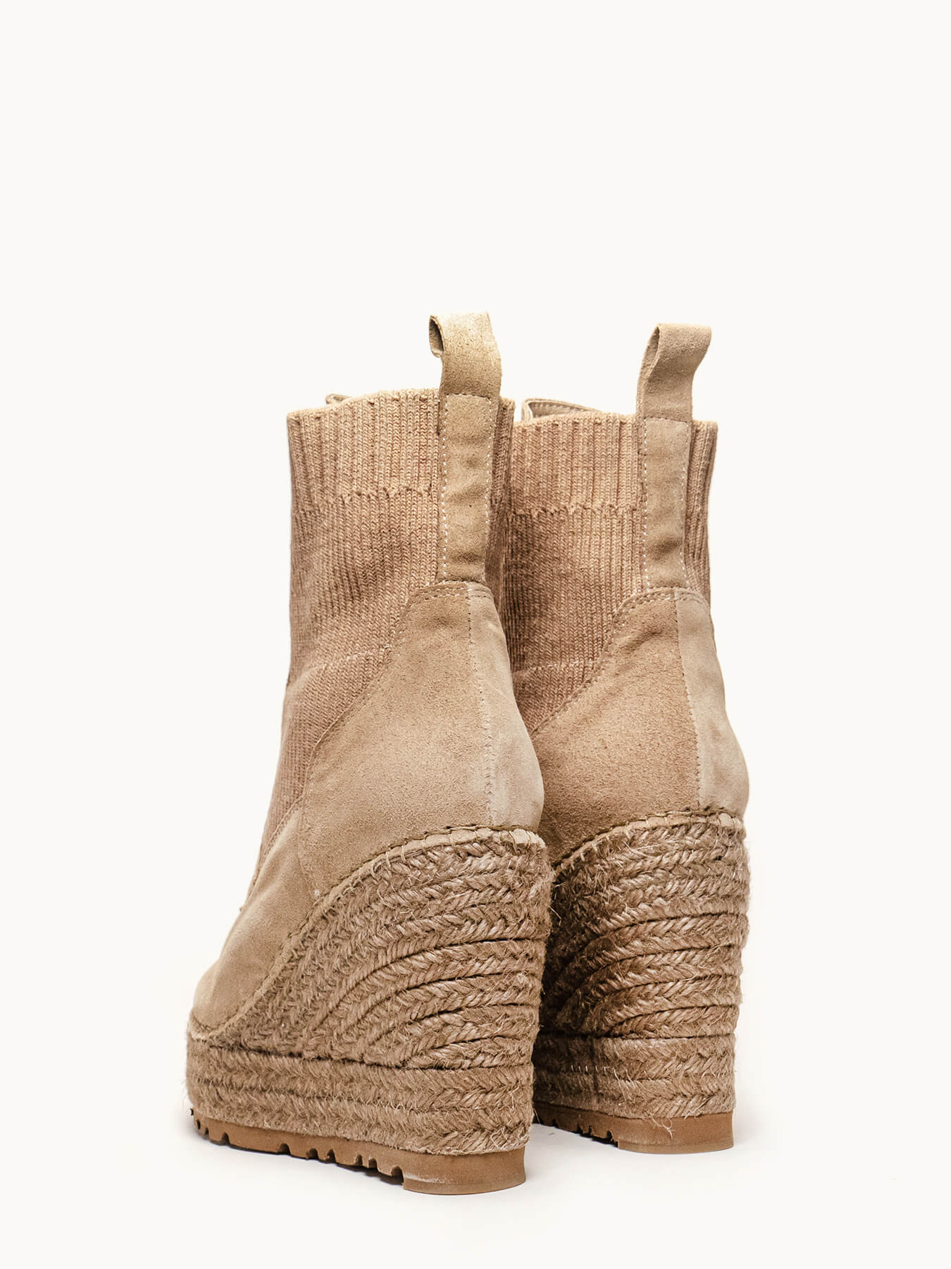 Enebro Taupe High Wedge 