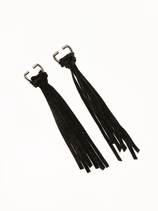 Black Fringe Decoration