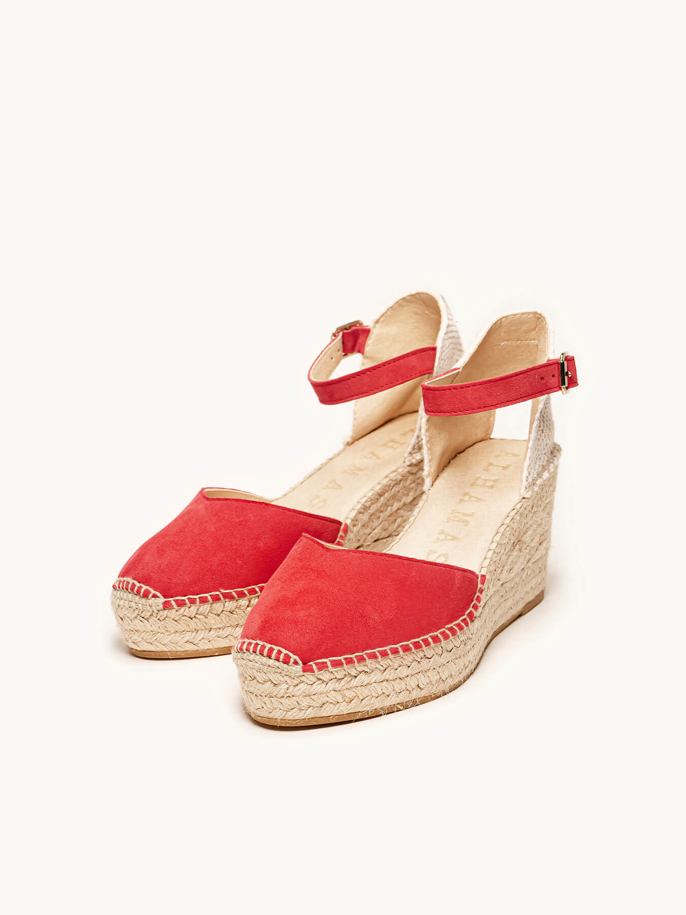 Jara Cuña 8 cm Ante Rojo