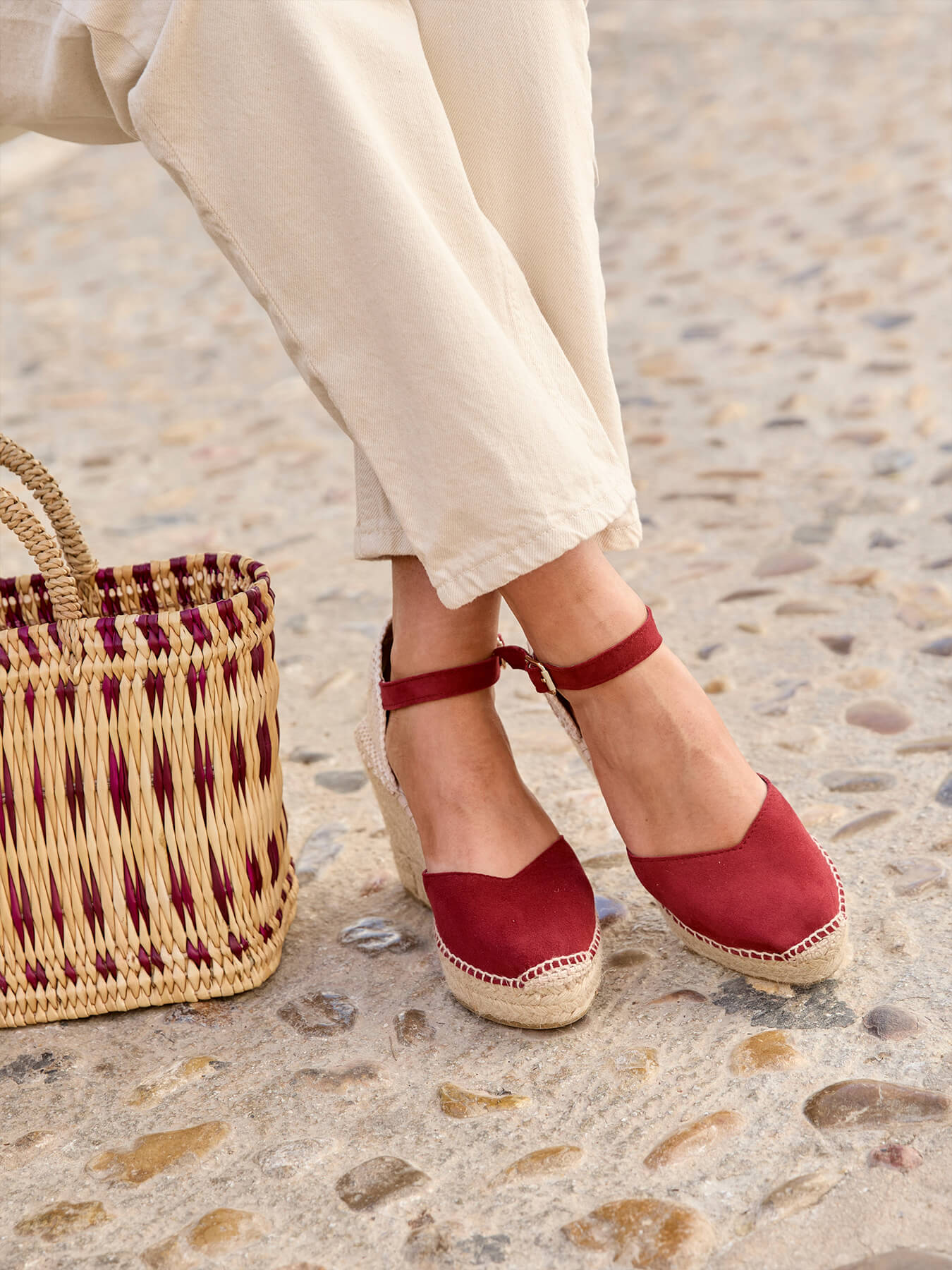 Jara Cuña Alta Ante Granate Claro