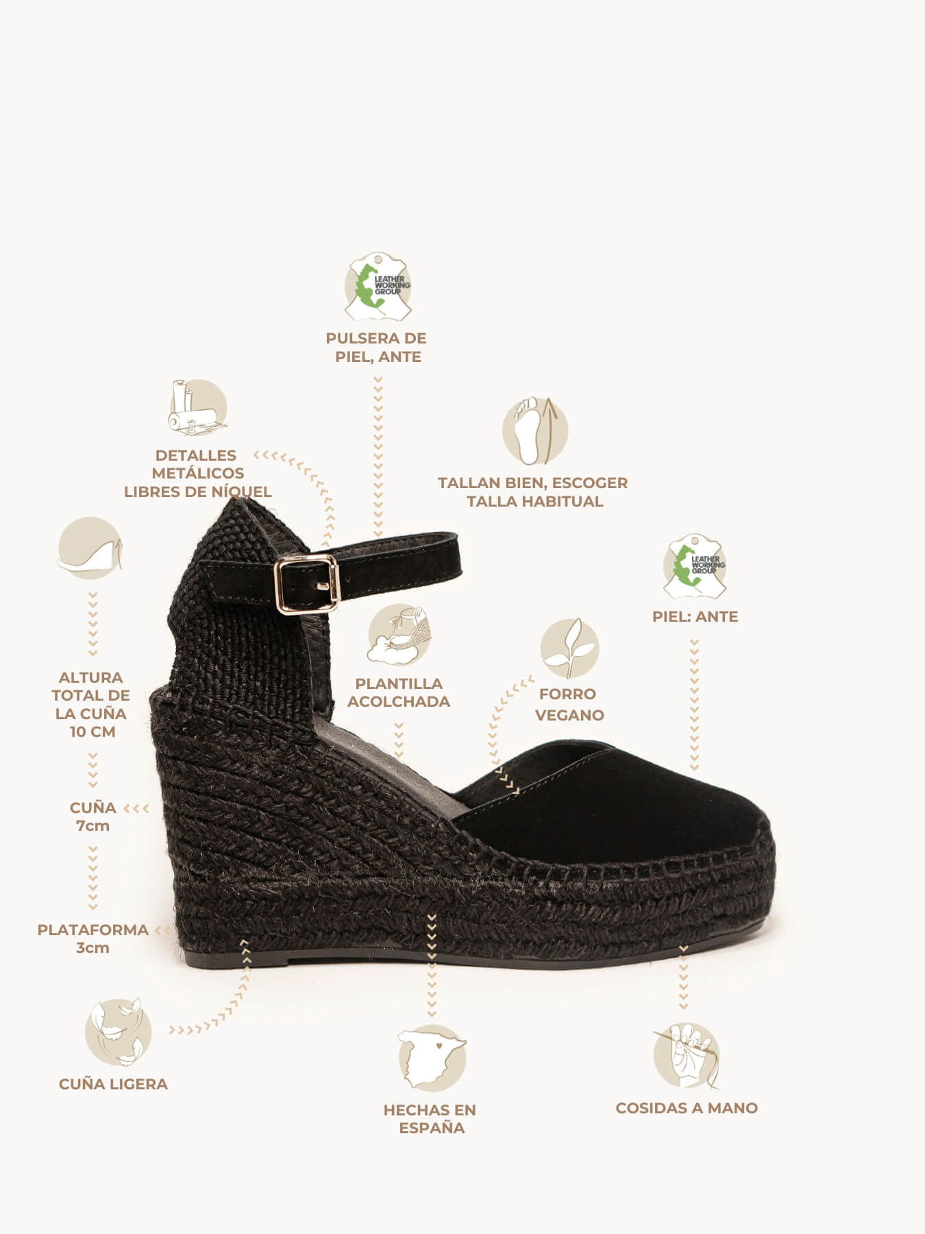 Jara Cuña Alta Ante Negro