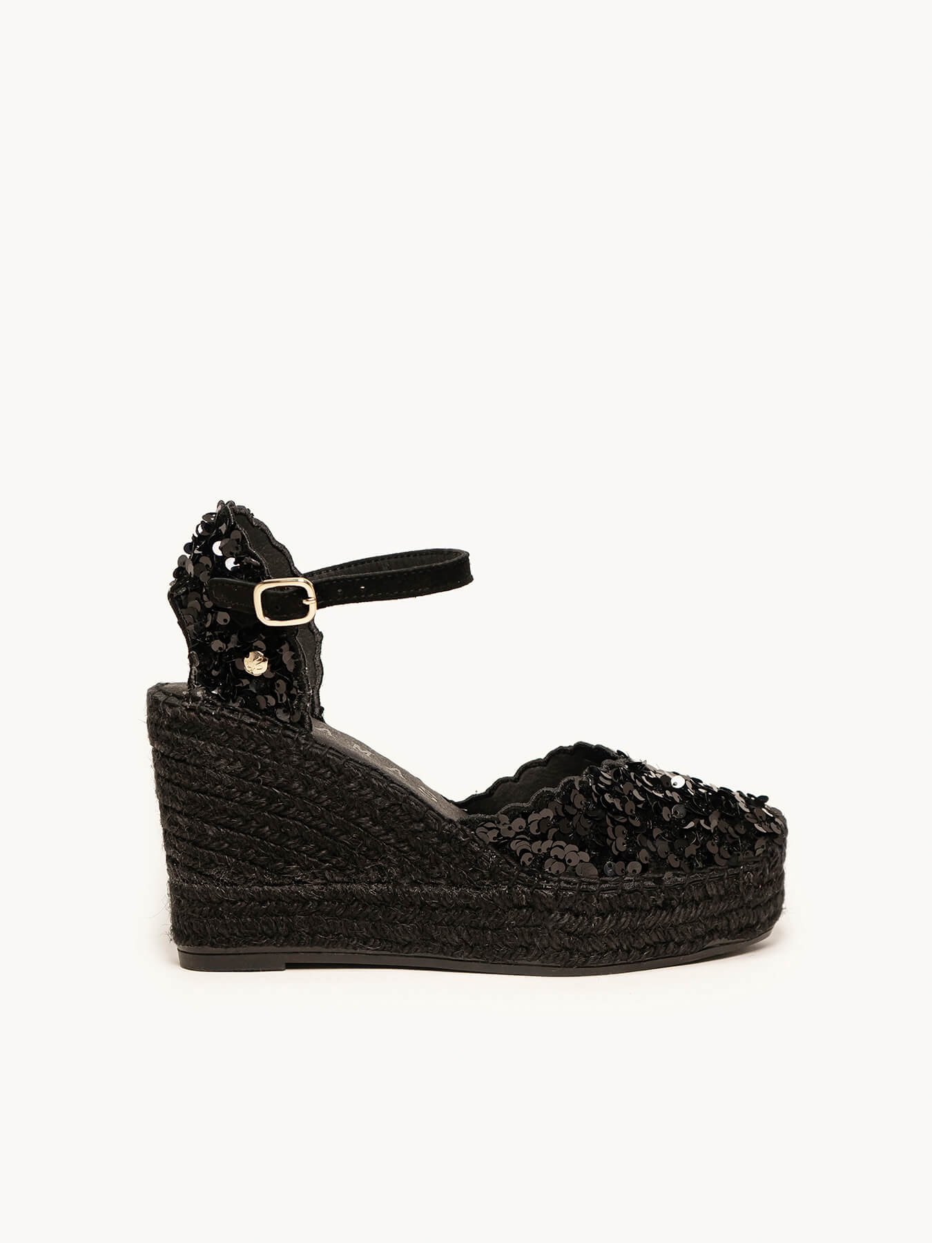 Jara Cuña Alta Lentejuelas Negro