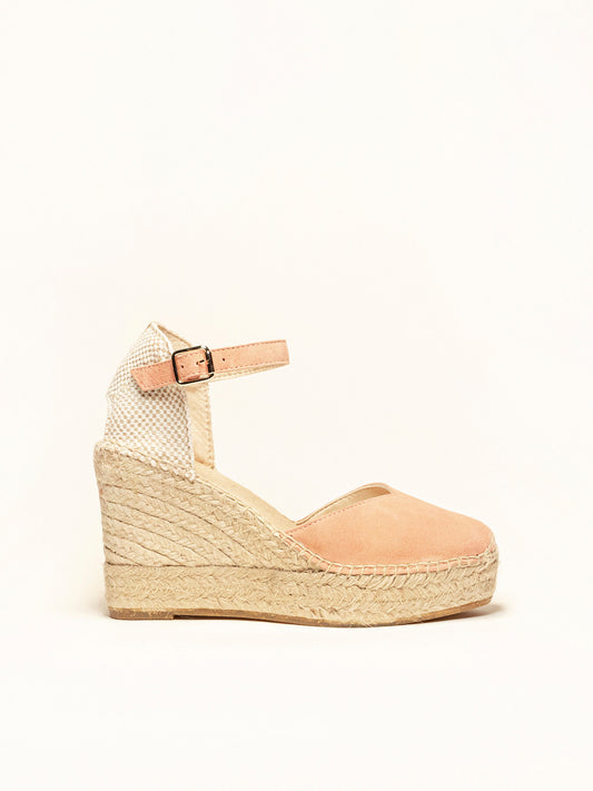 Jara High Wedge Light Orange