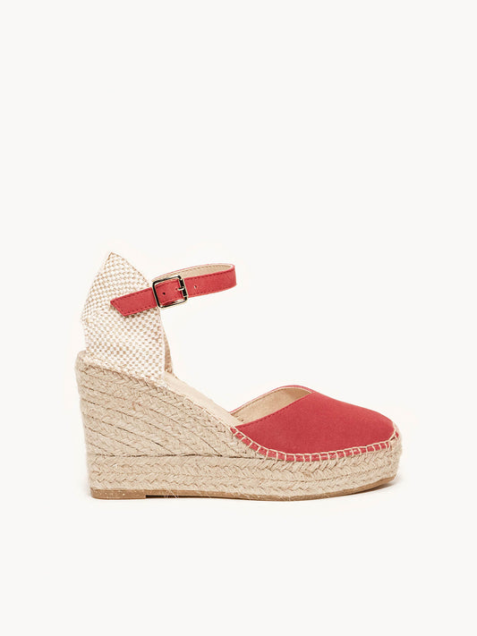 Jara High Wedge Red