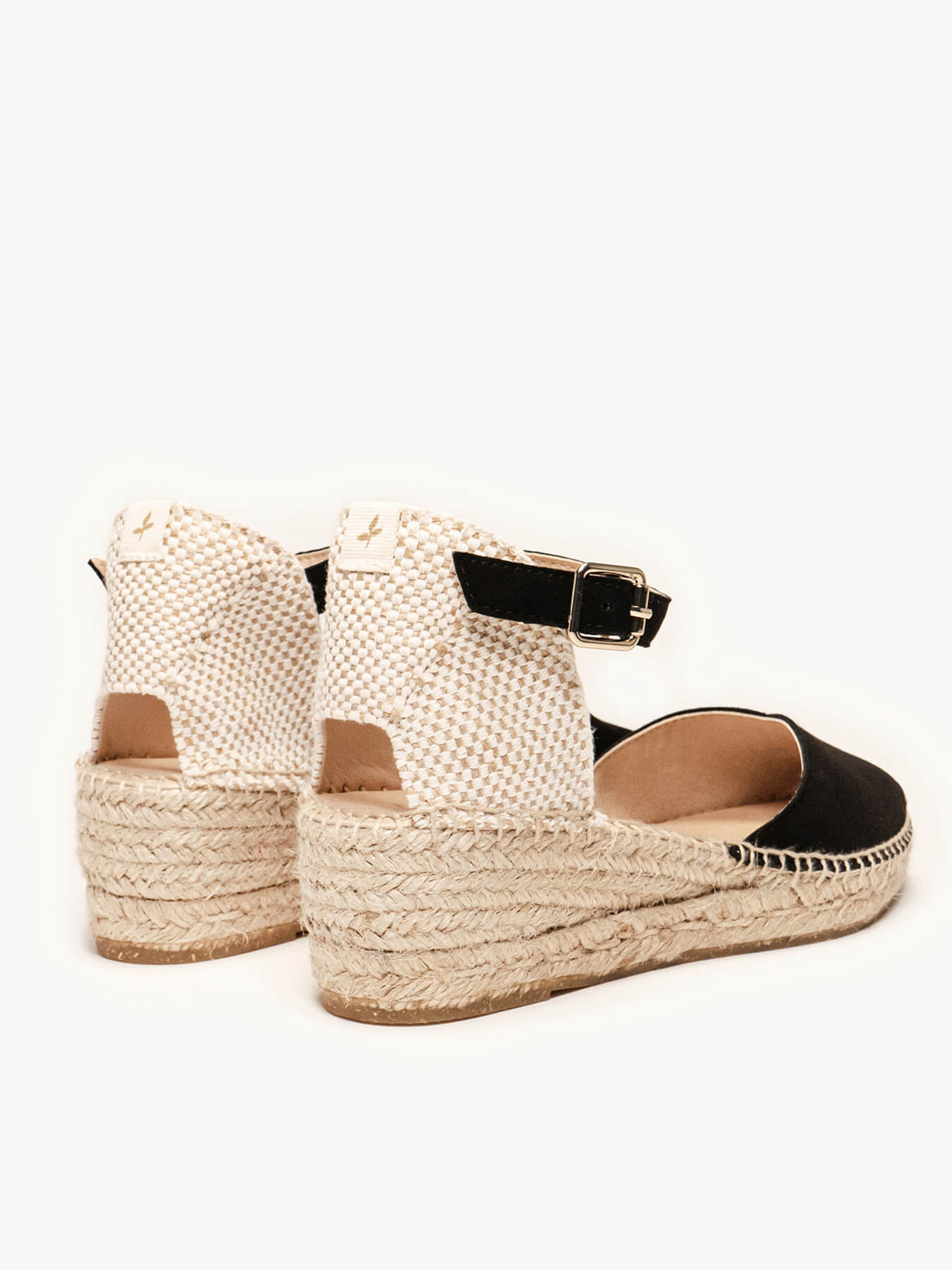 Jara 5 cm Wedge Suede Black