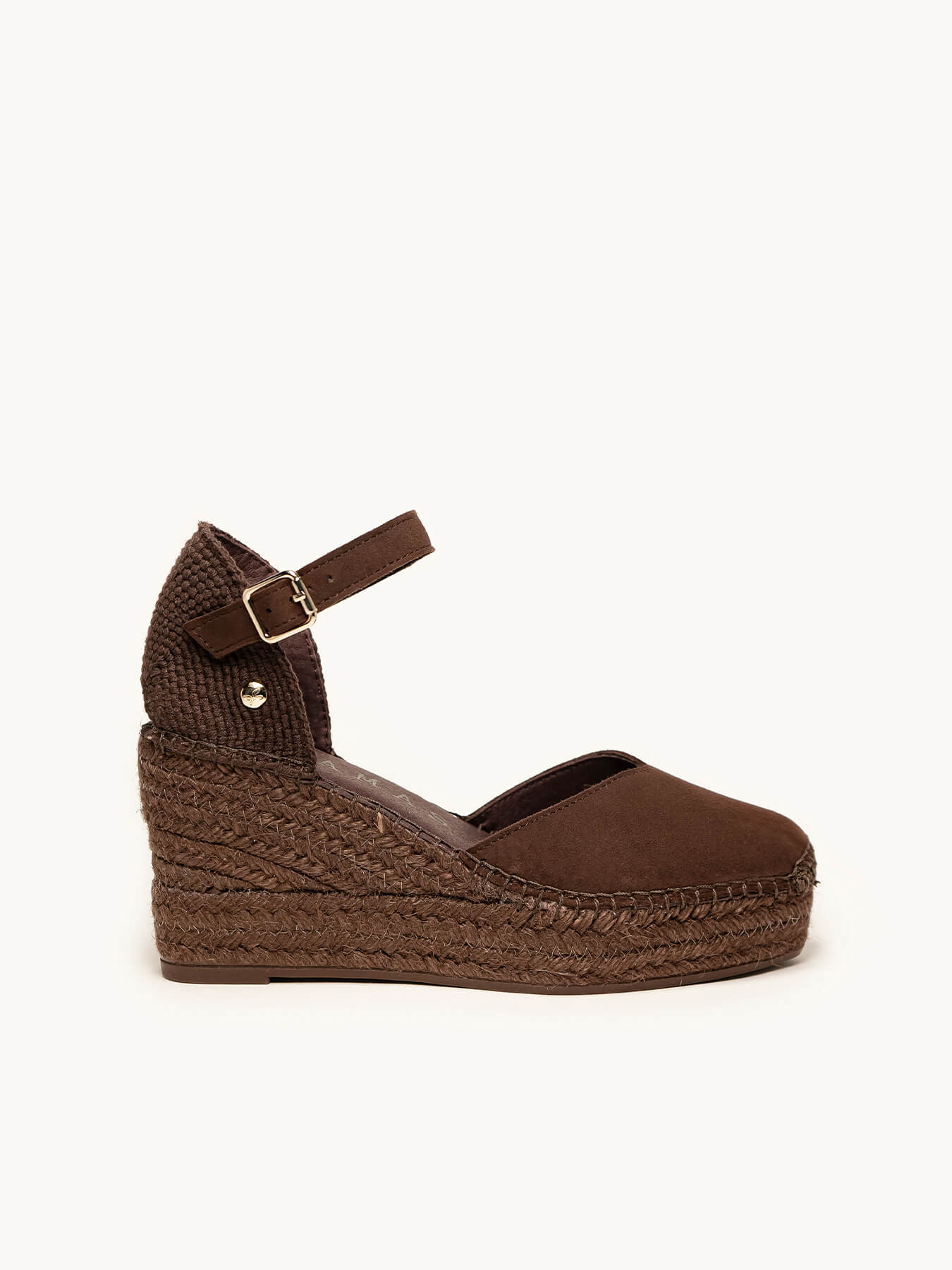 Jara Cuña Media Plataforma Ante Marrón Oscuro