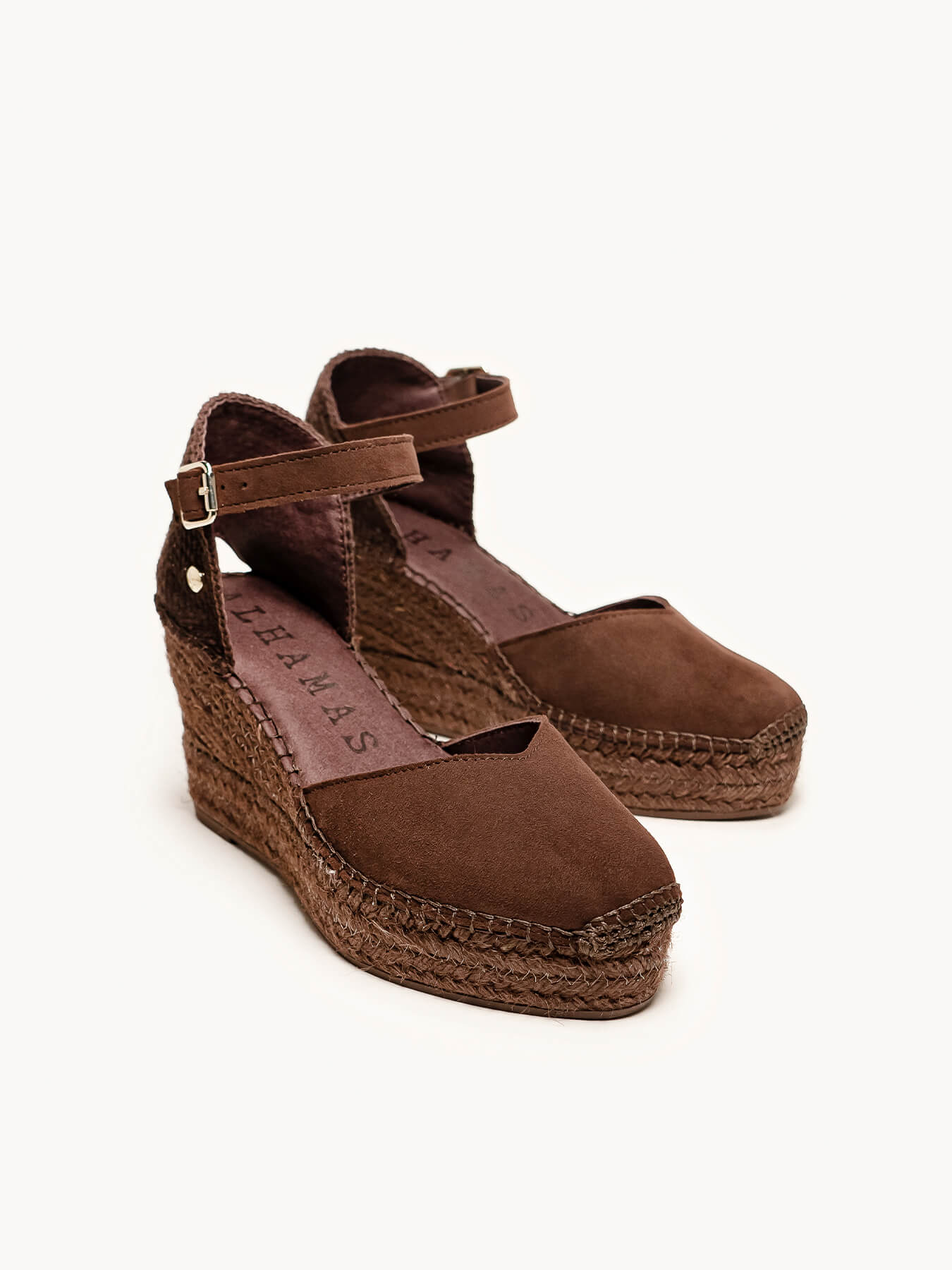 Jara Cuña Media Plataforma Ante Marrón Oscuro