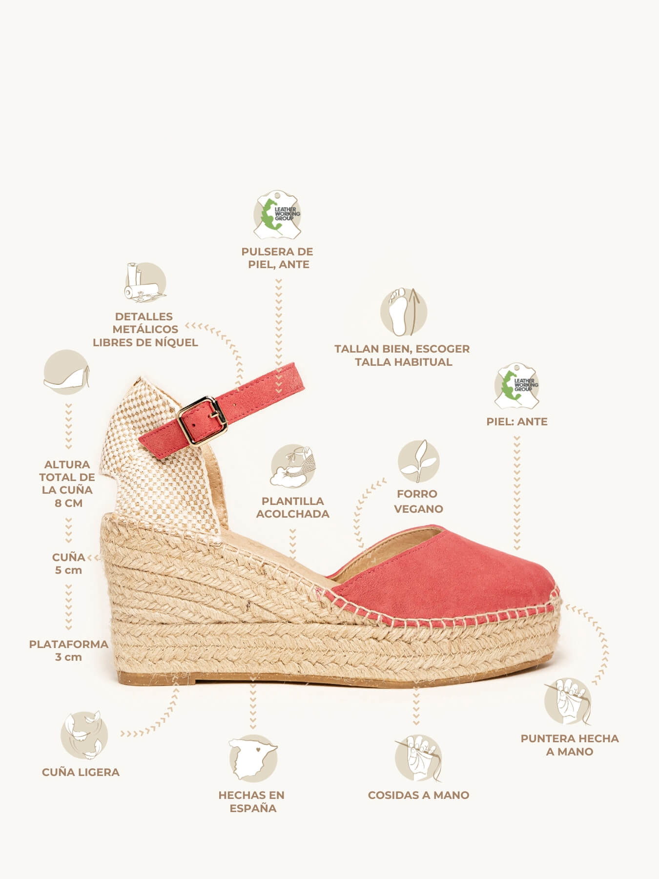 Jara Cuña Media Plataforma Ante Rosa Oscuro