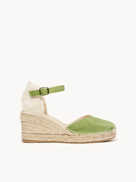 Jara Mid Wedge Green