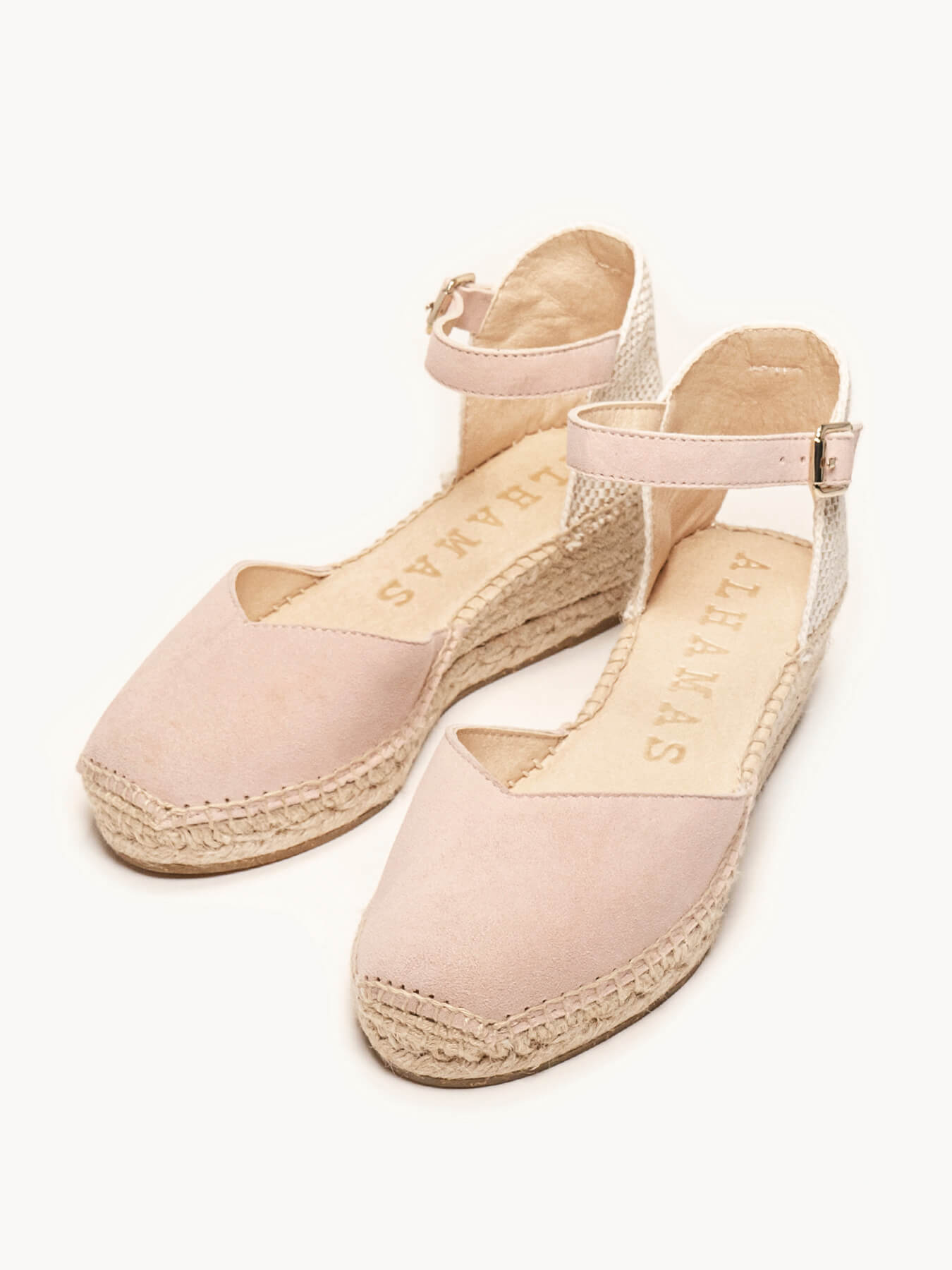 Jara Cunha 5 cm Camurça Rosa-claro