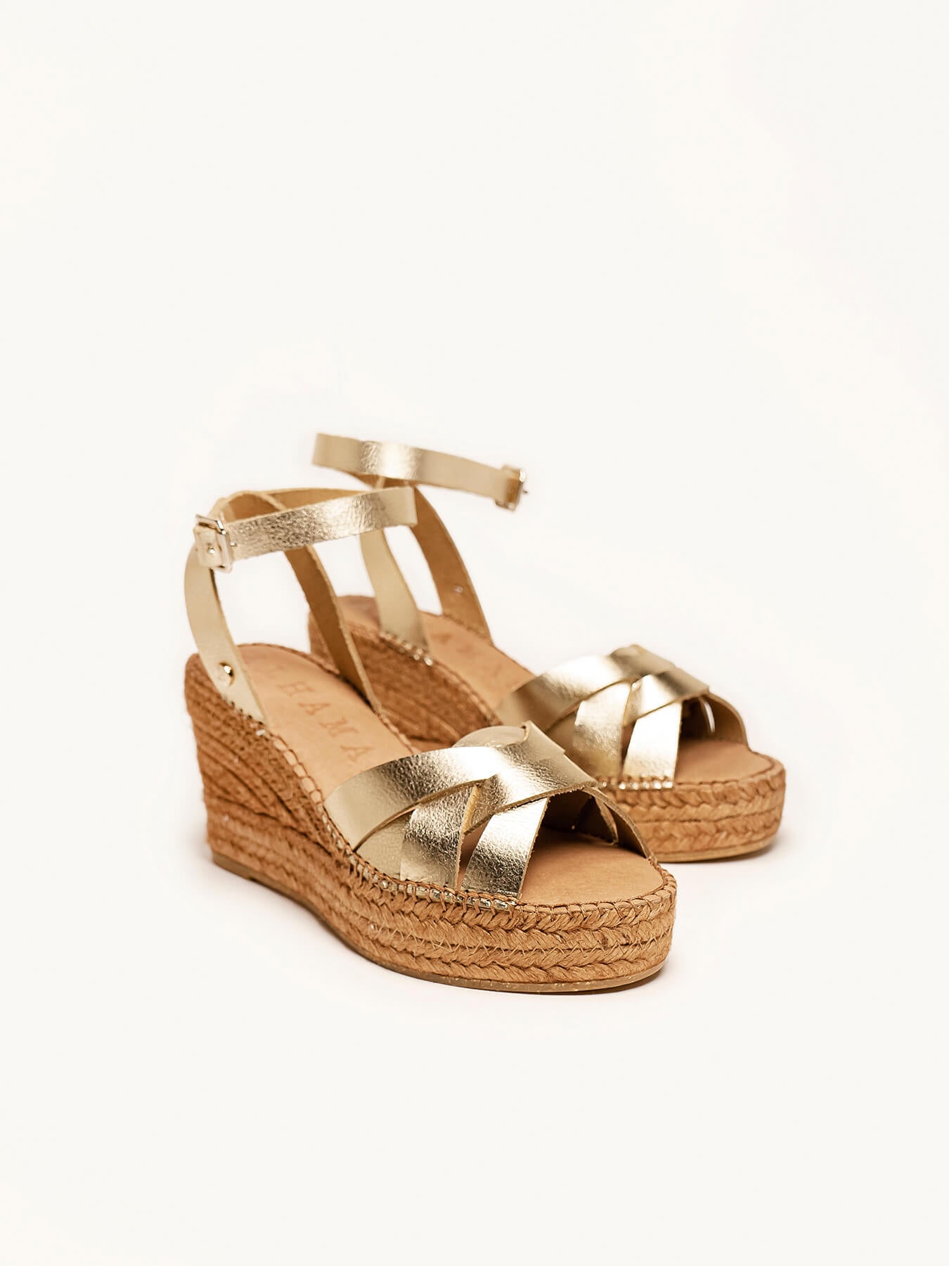 PREORDER - Jazmín Cuña 8 cm Vaqueta Oro