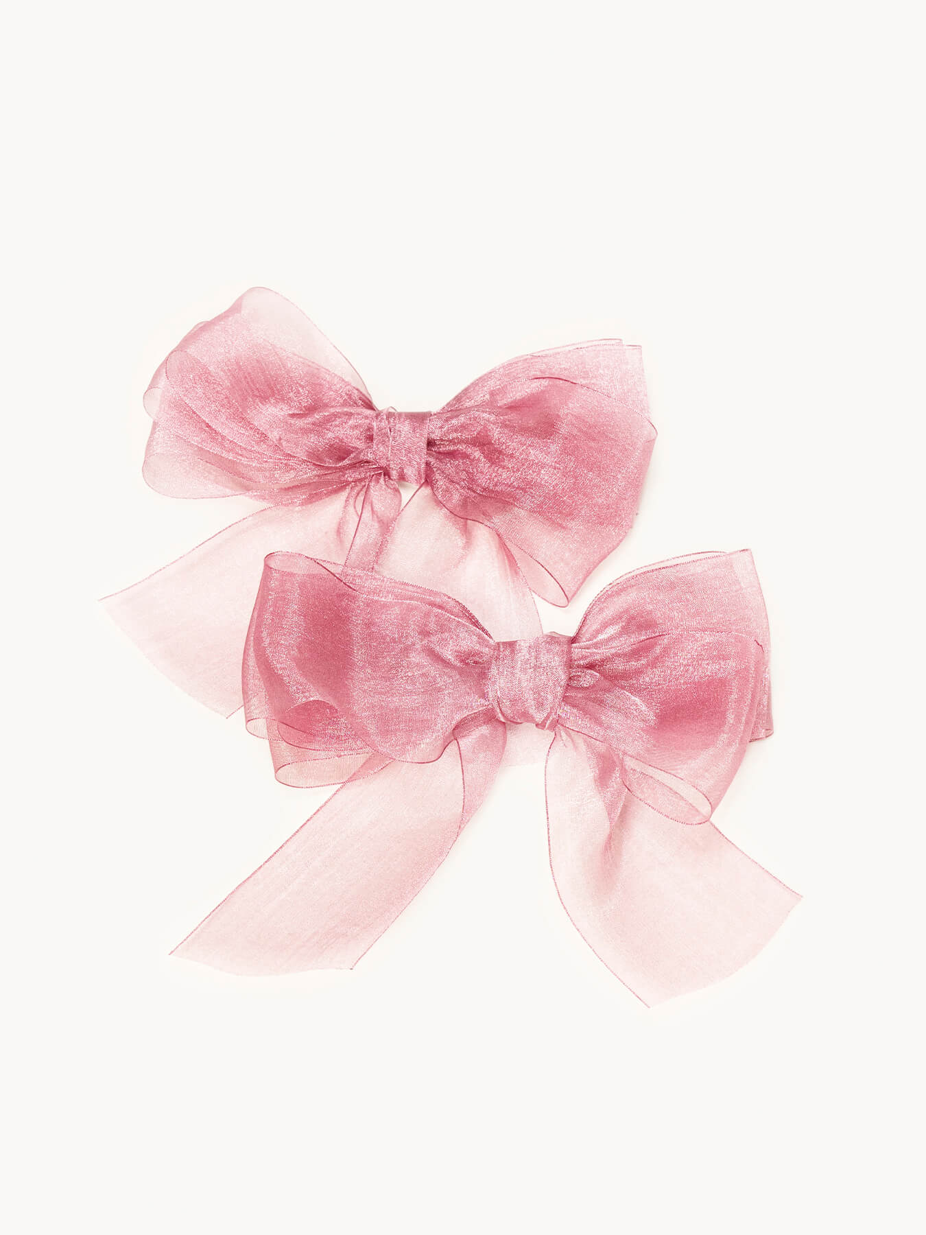 Pink Organza Bow