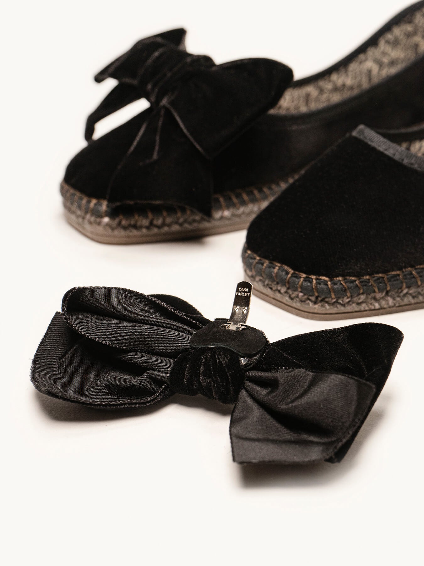 Lazo Terciopelo Negro