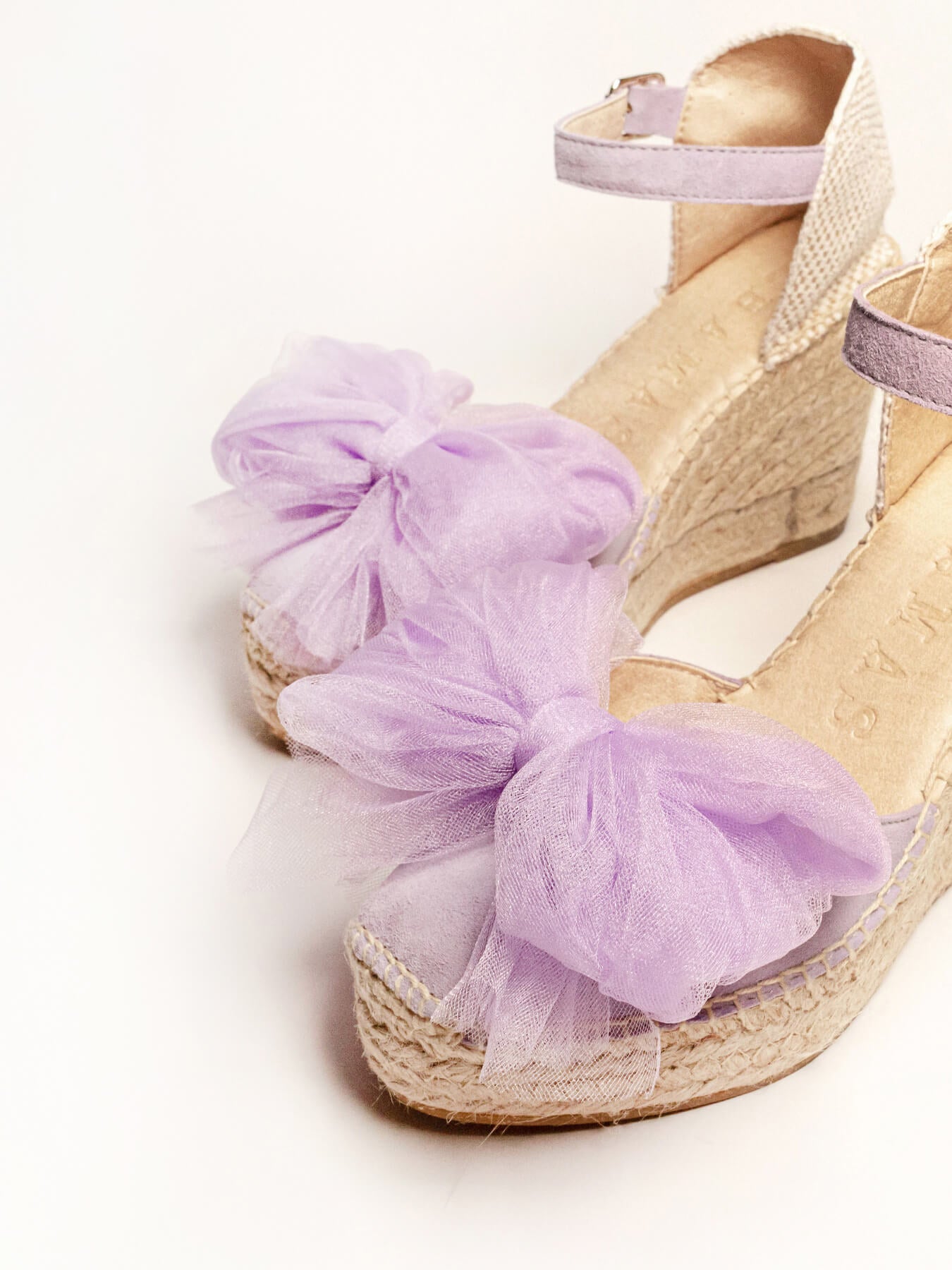 Lilac Tulle Bow