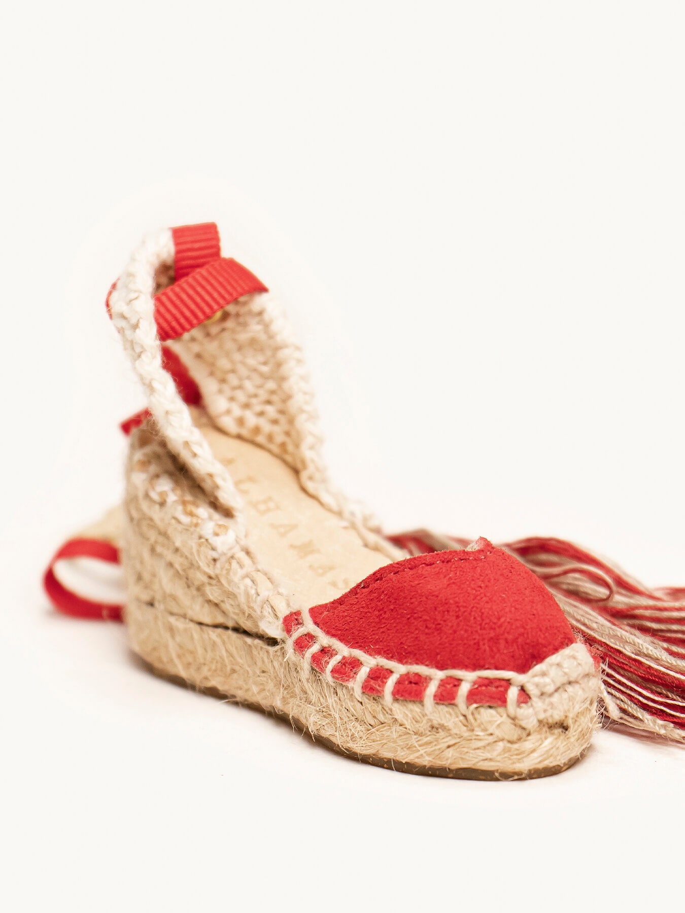 Llavero Mini Alpargata  Rojo