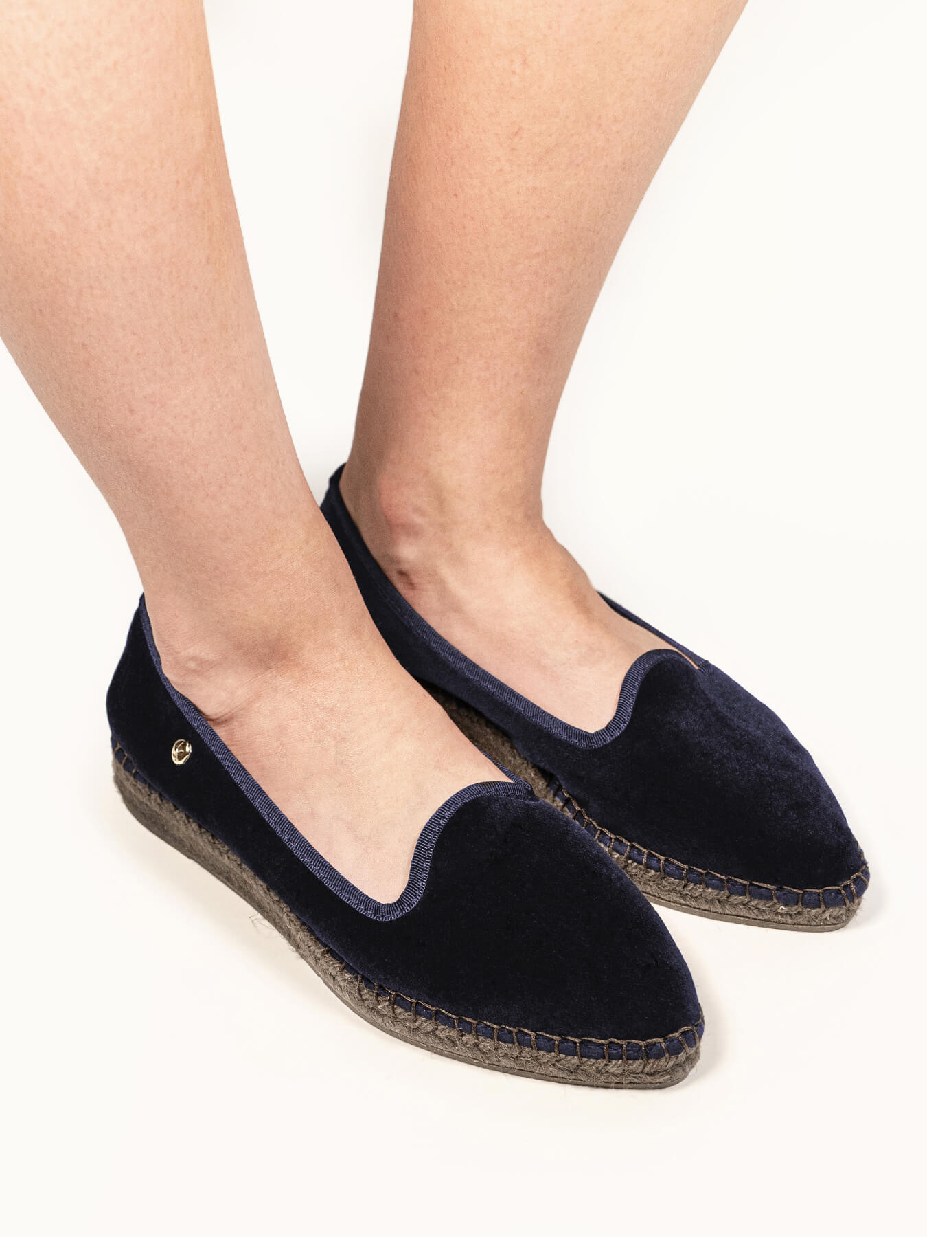 Narciso  Wedge Navy Velvet