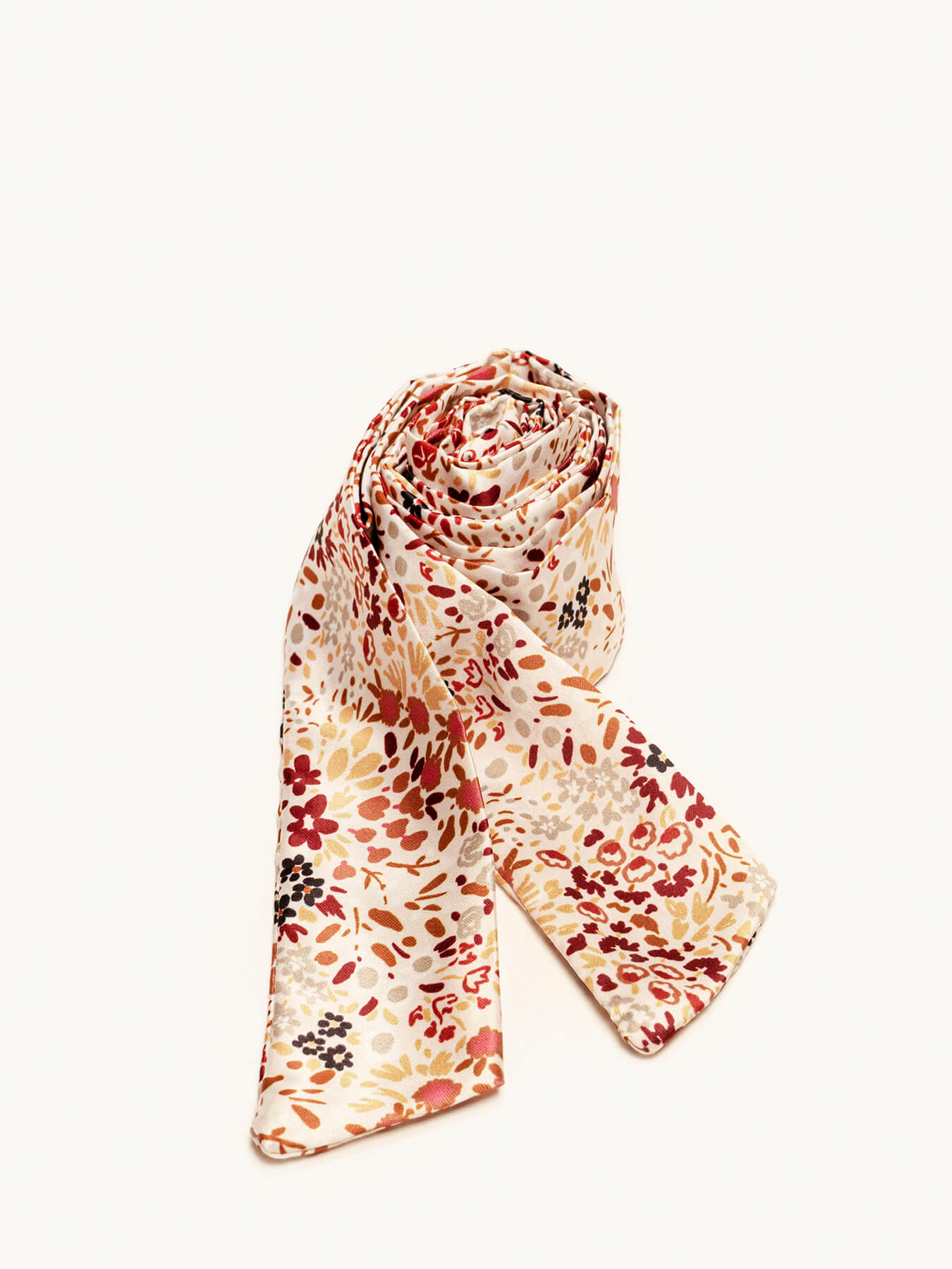 Combinaison Romero et Foulard Fleurs Ecru