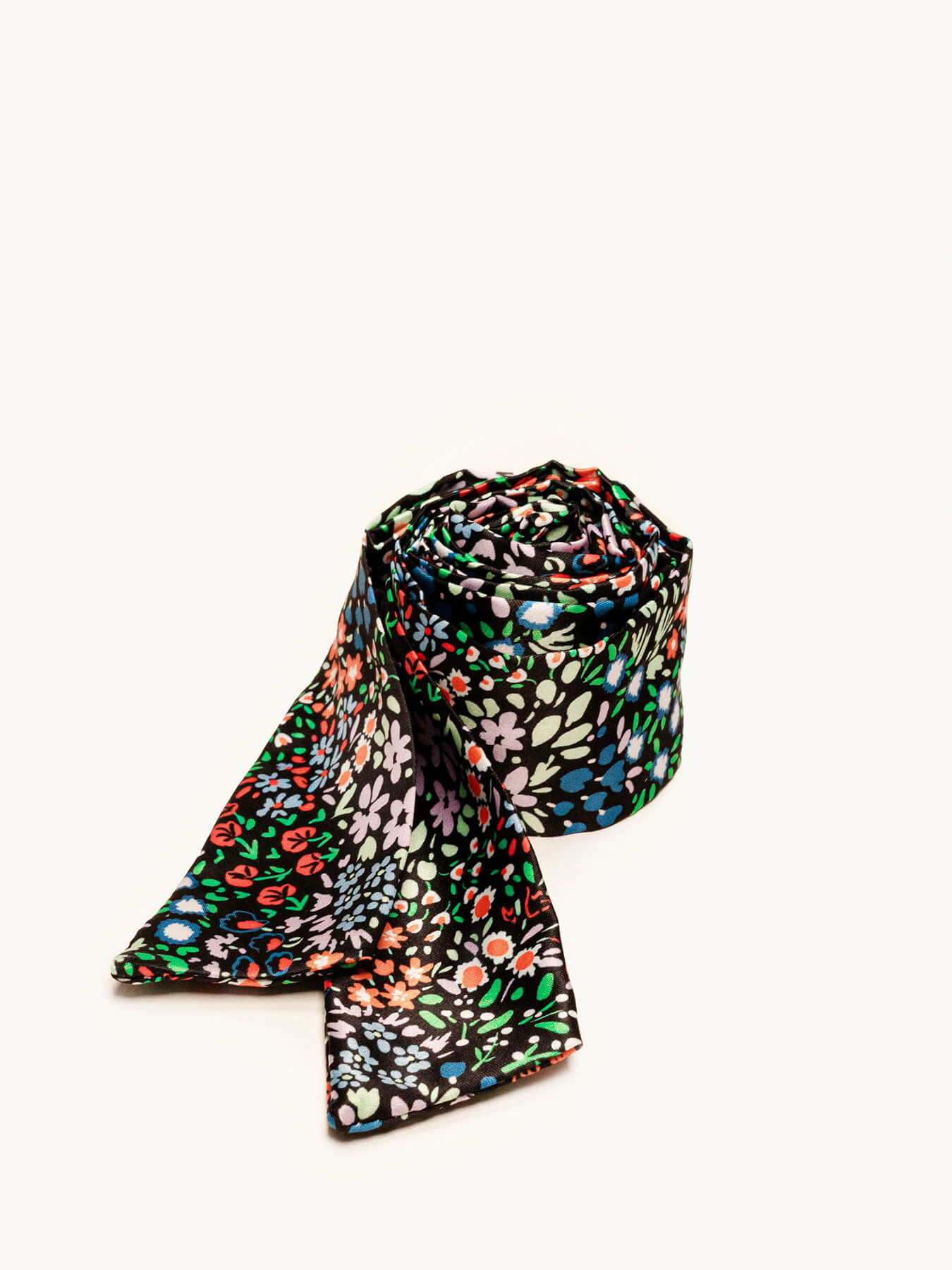 Combinaison Romero et Foulard Fleurs Noir