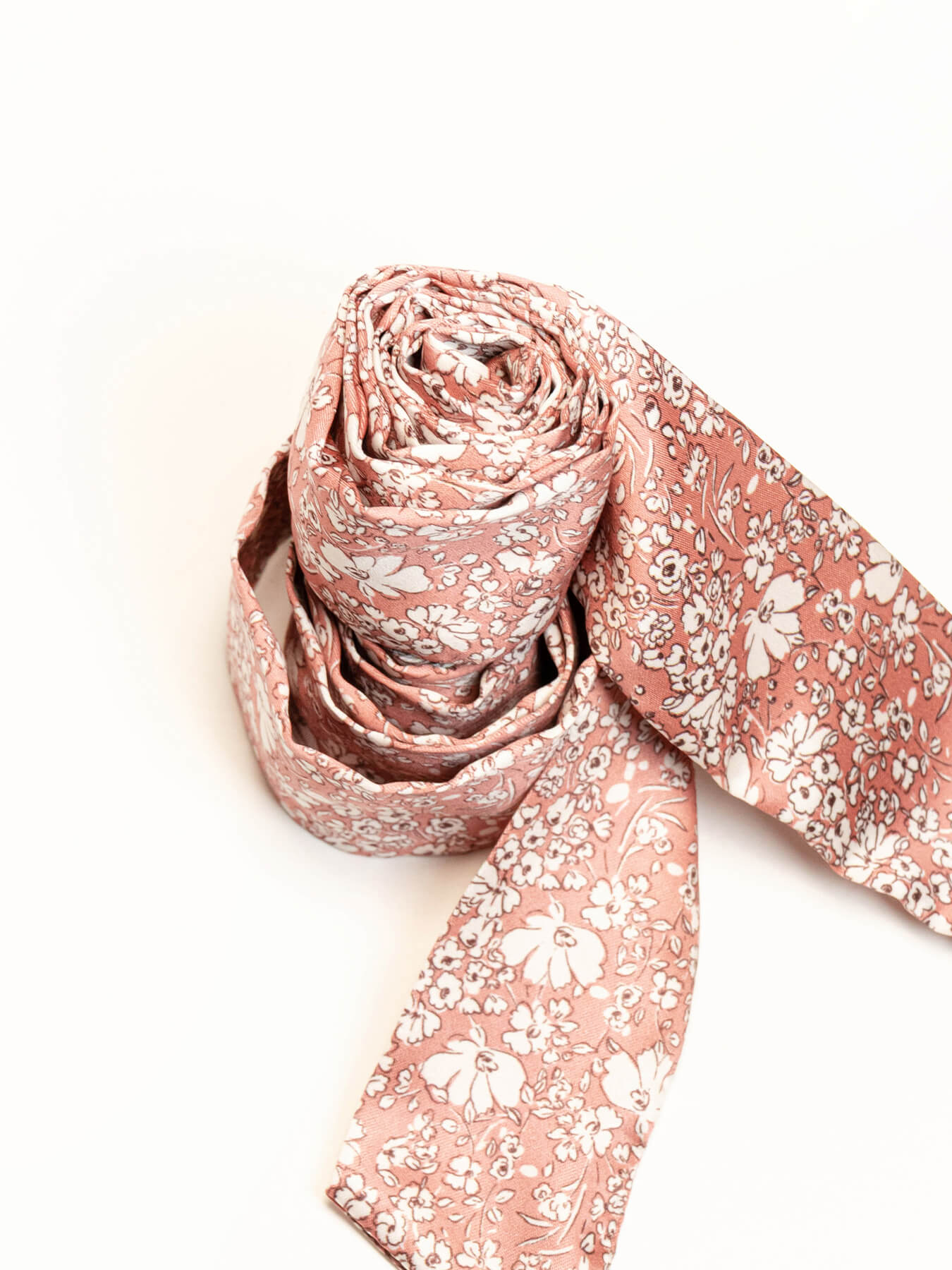 Combinaison Romero et Foulard Fleurs Rose