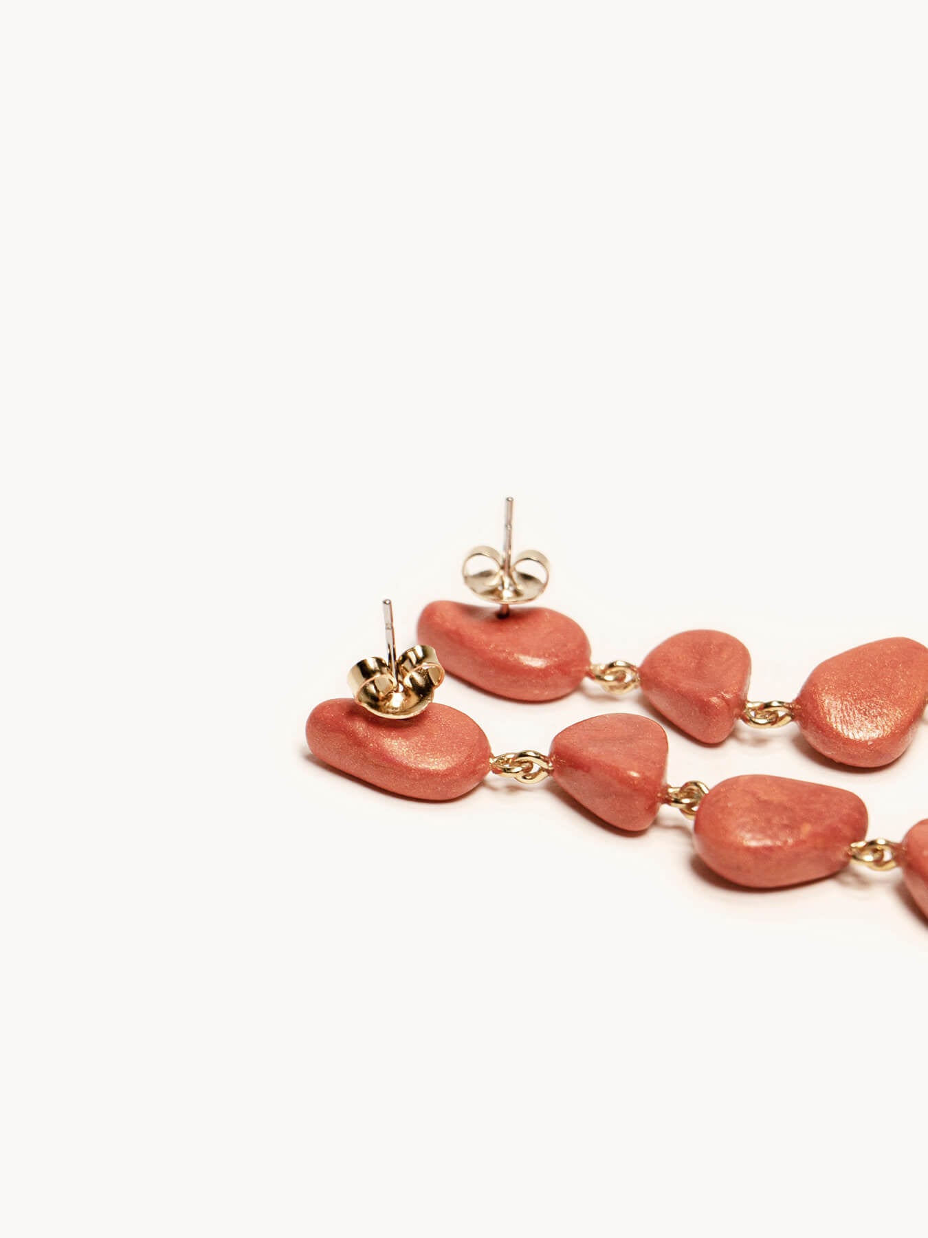 Cannes Orange Earrings