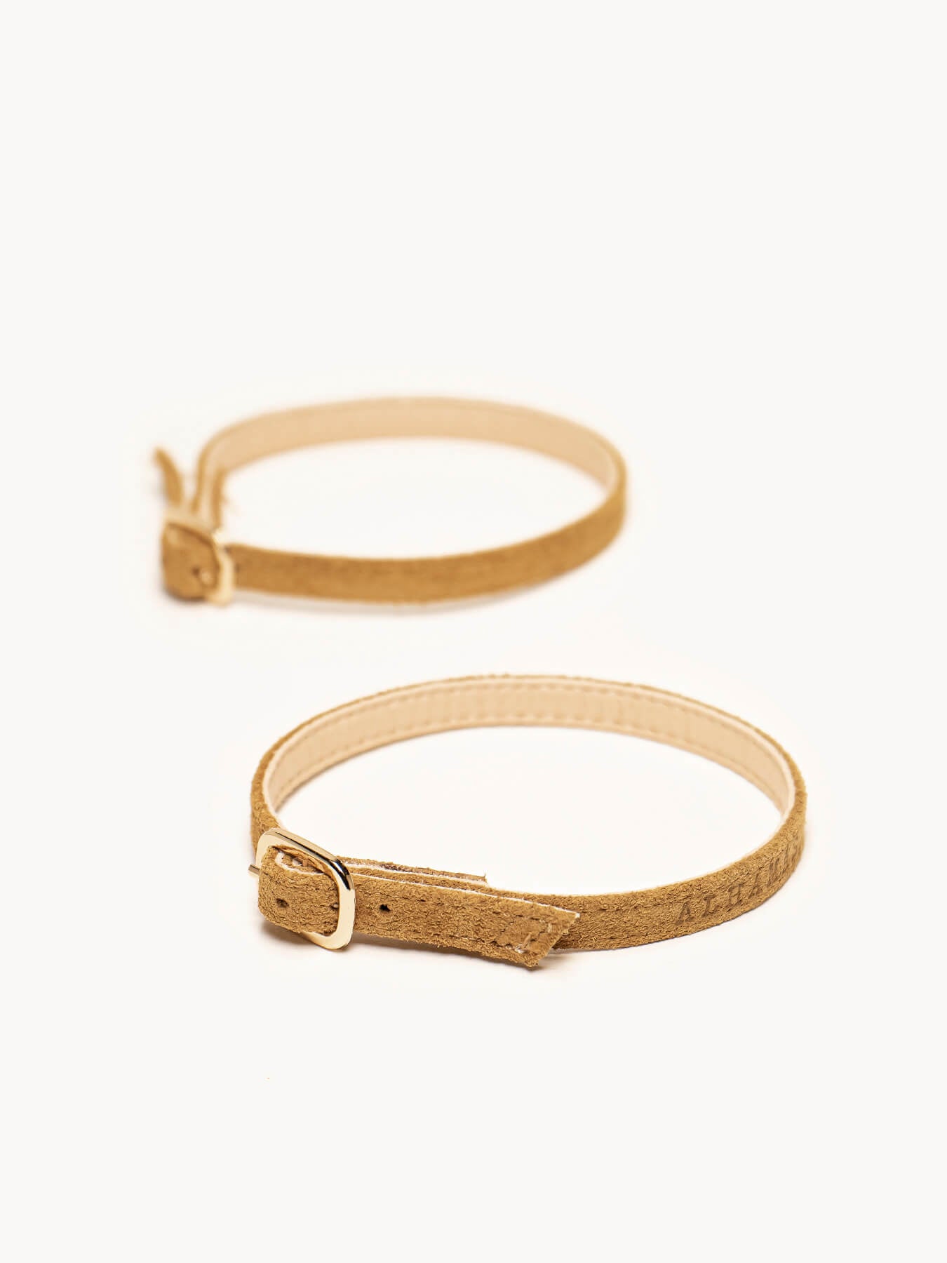 Pulsera Serraje Marrón Claro